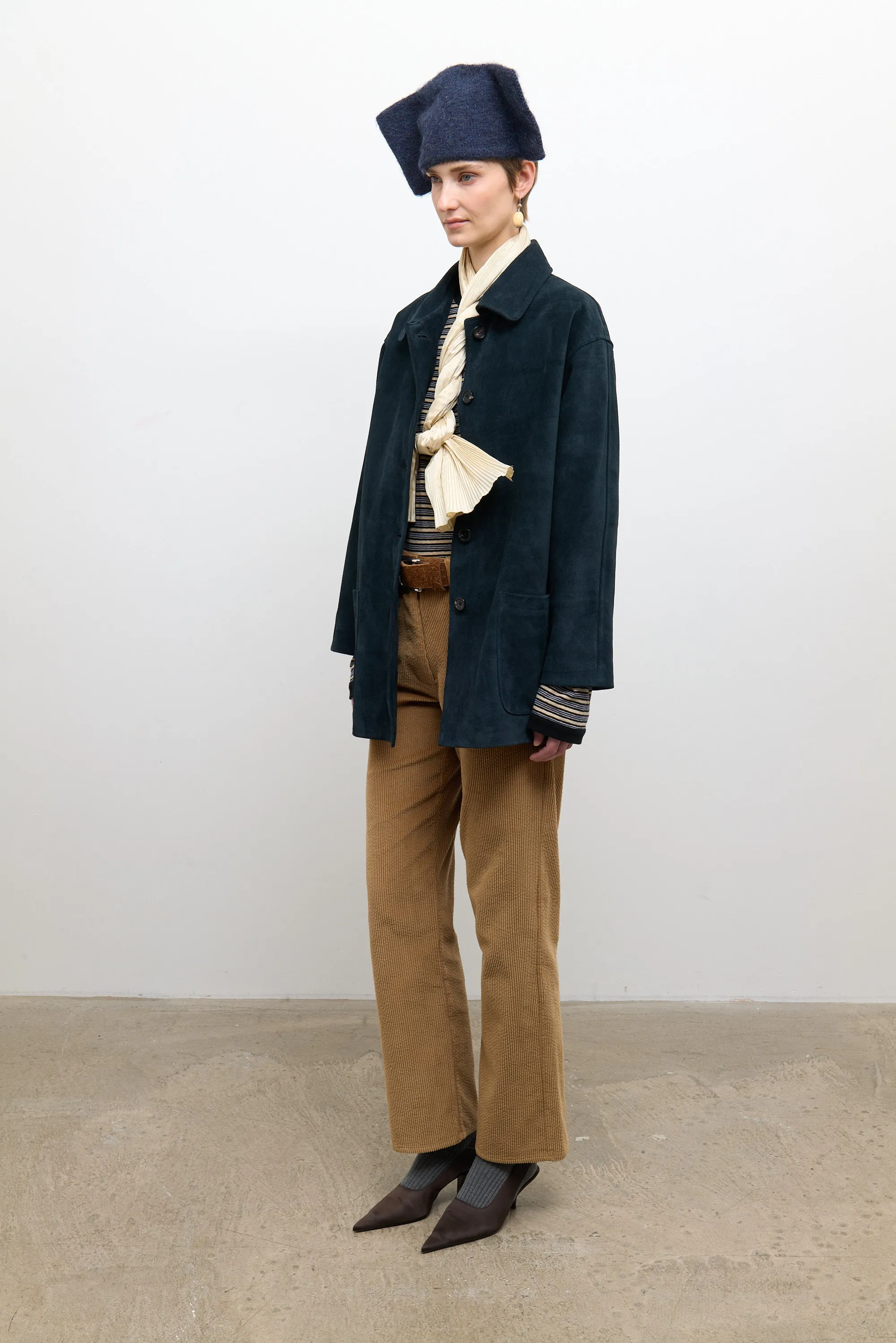 Quinn Jacket - Midnight Suede sold by Cawley product image thumbnail 2