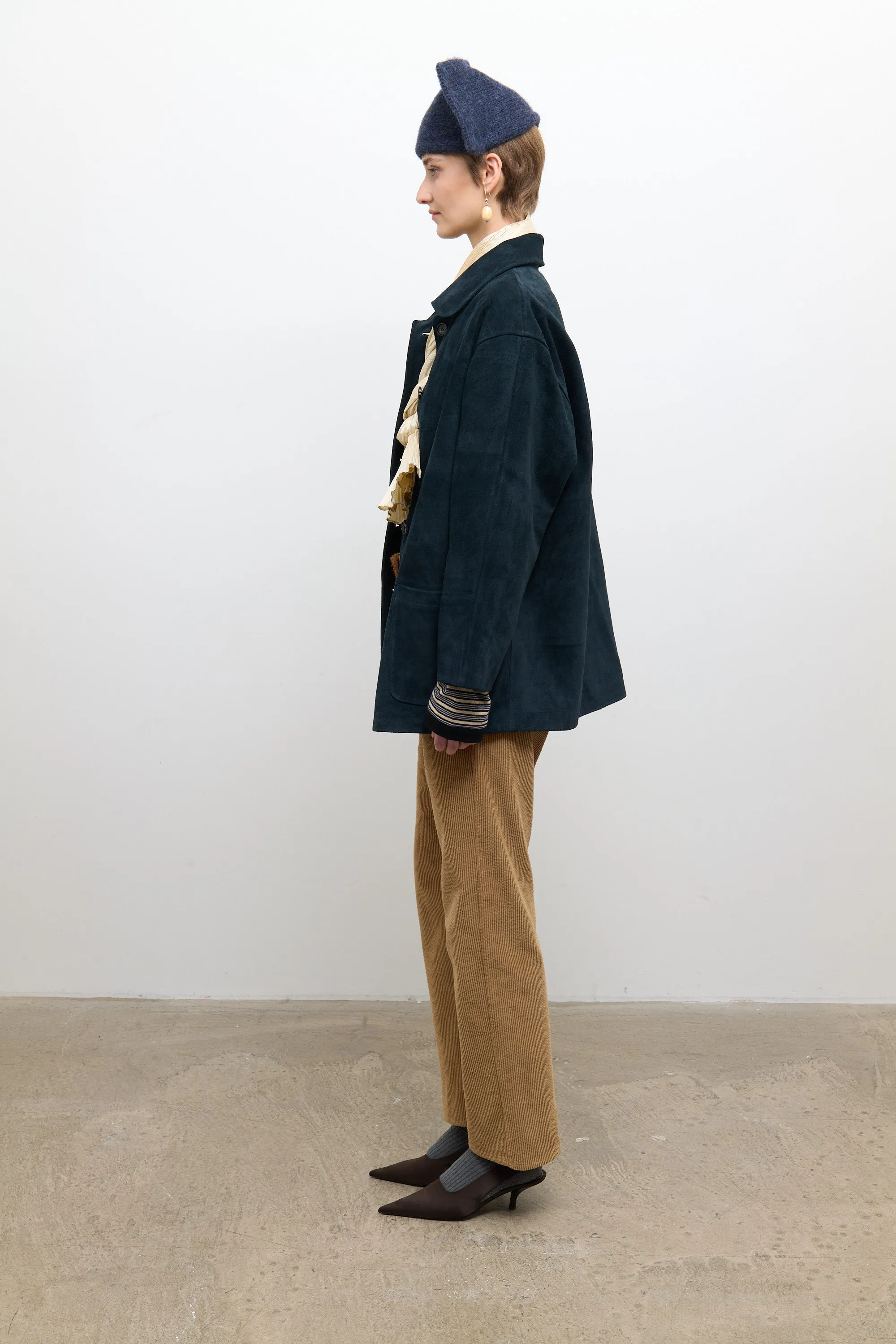 Quinn Jacket - Midnight Suede sold by Cawley product image thumbnail 3