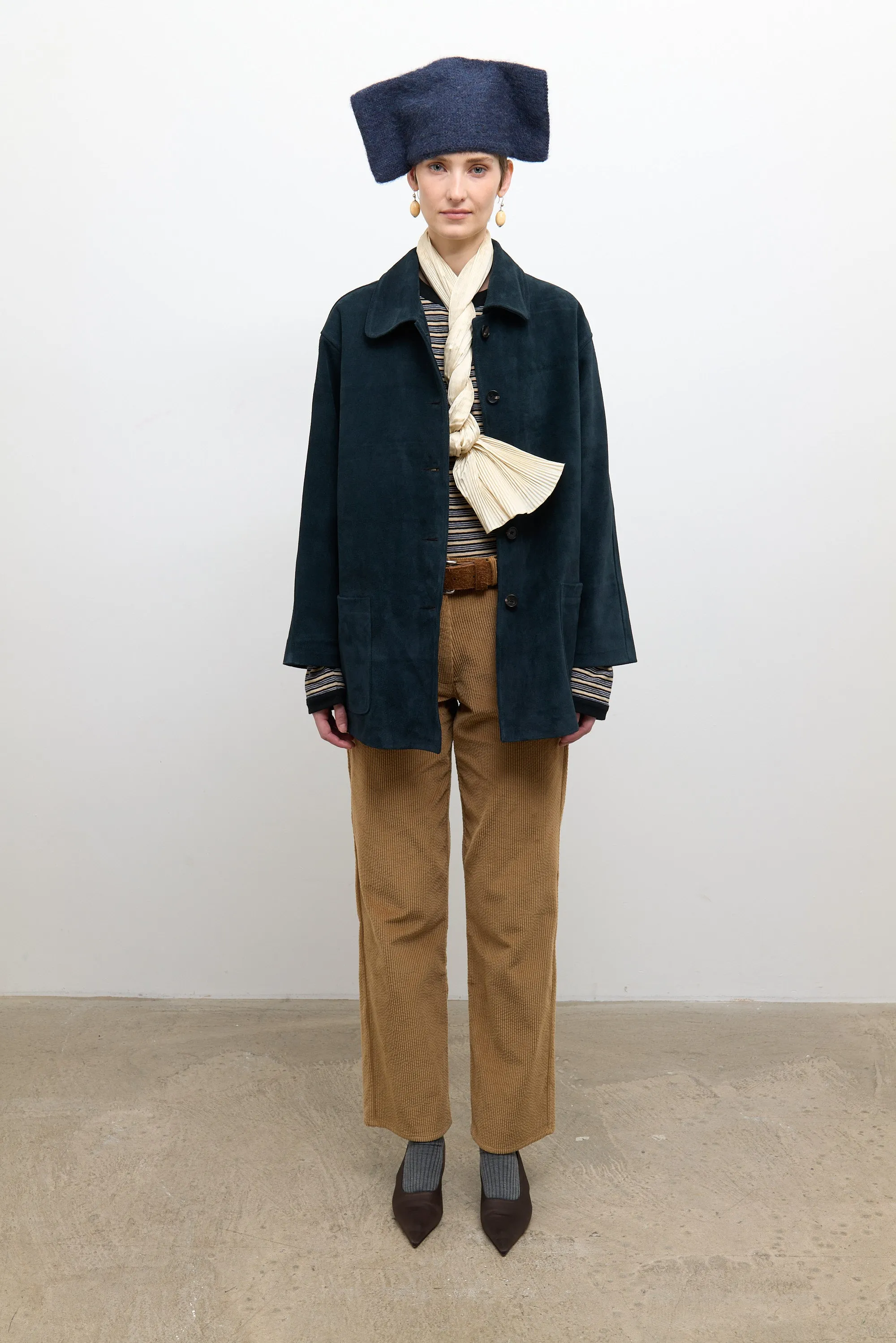Quinn Jacket - Midnight Suede sold by Cawley