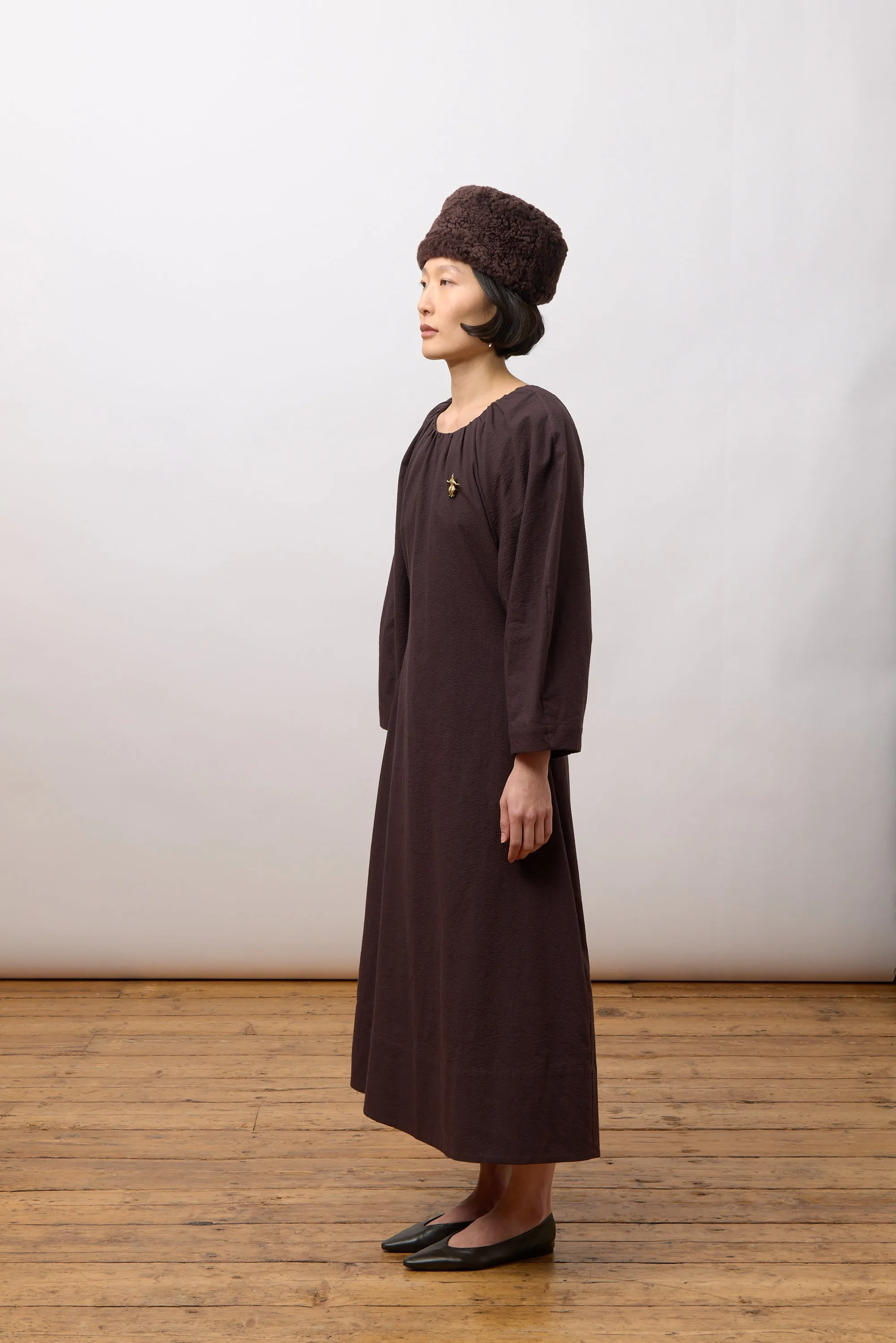Tilda Dress - Dark Brown sold by Cawley product image thumbnail 2