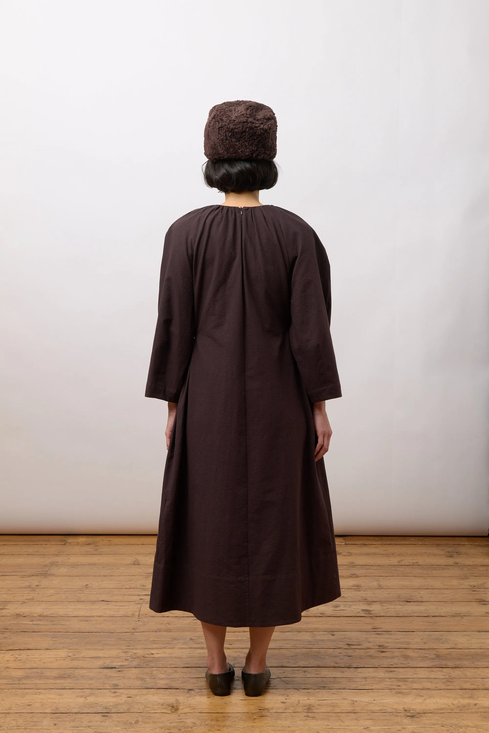 Tilda Dress - Dark Brown sold by Cawley product image thumbnail 4