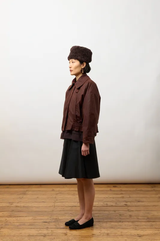 Nara Jacket - Chestnut made by Cawley