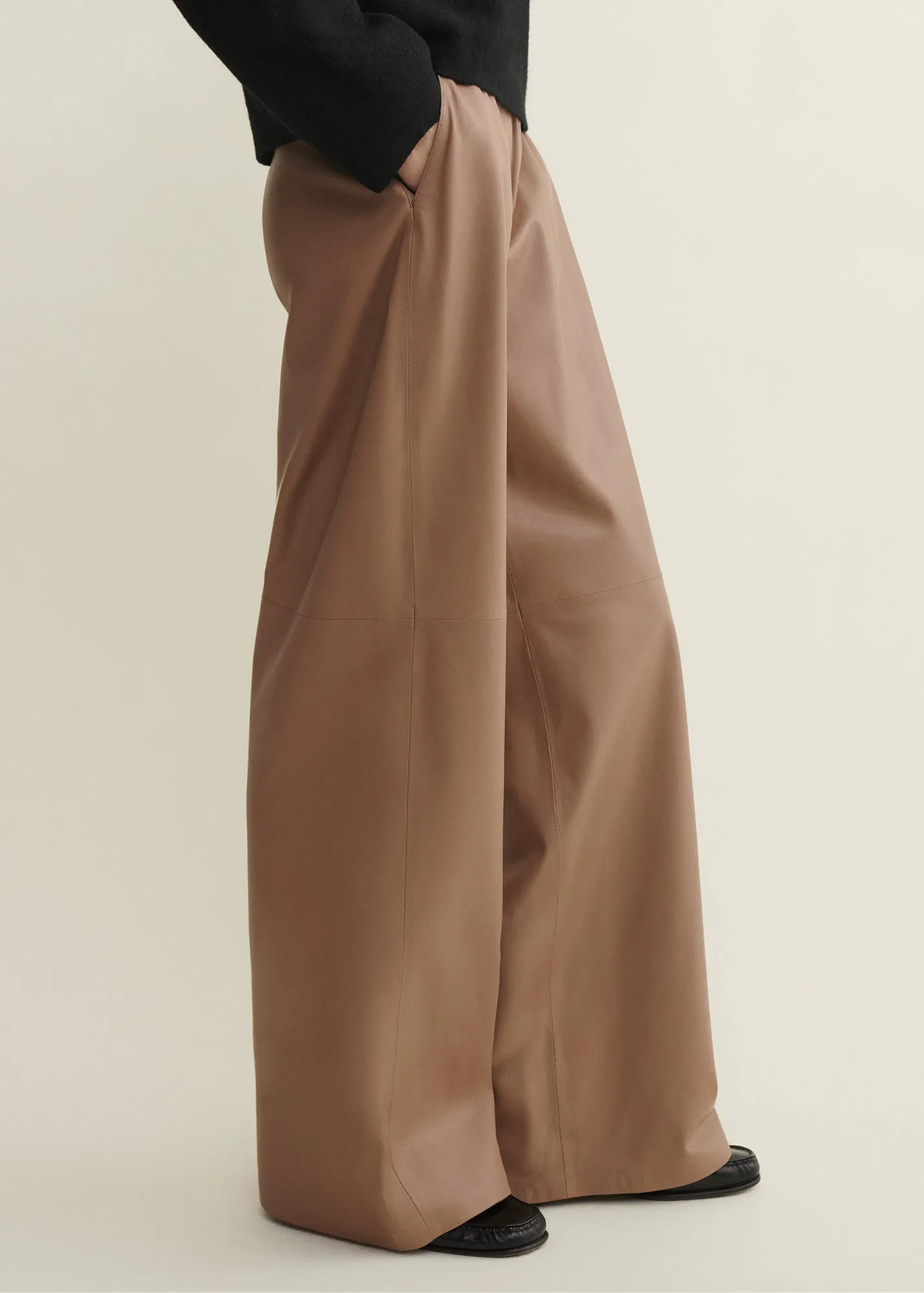 SOLIA | Leather Trousers sold by ARMA product image thumbnail 2