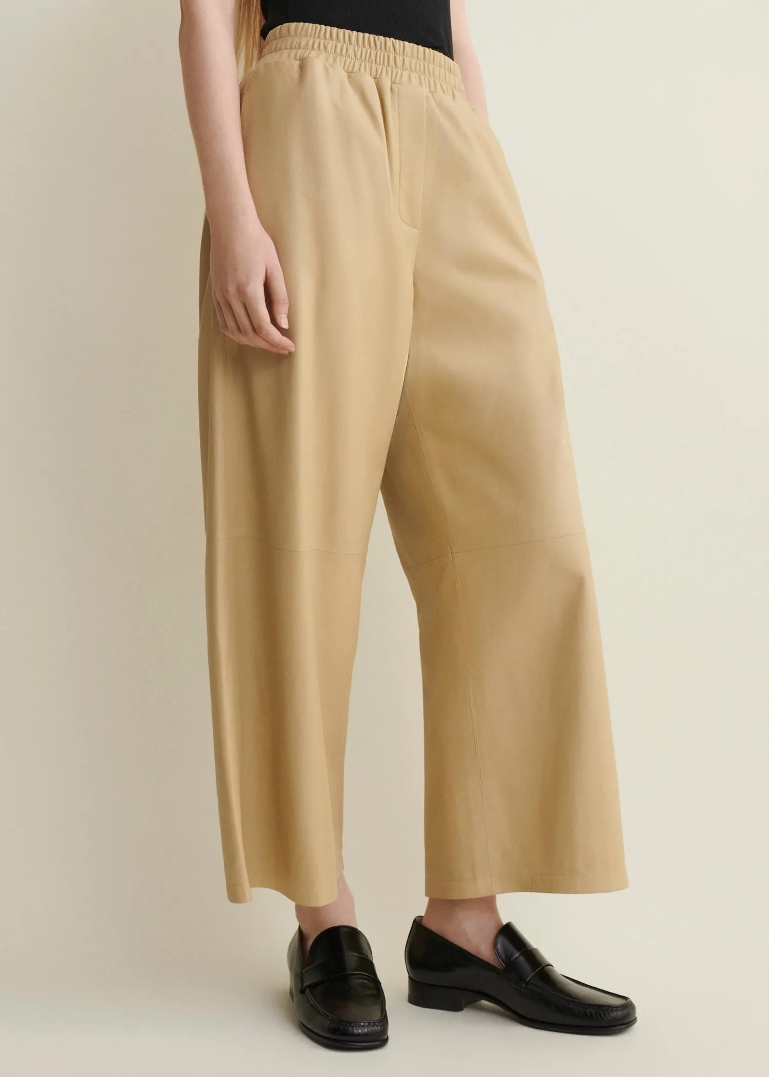 ELIZABETH | Leather Culotte sold by ARMA product image thumbnail 4