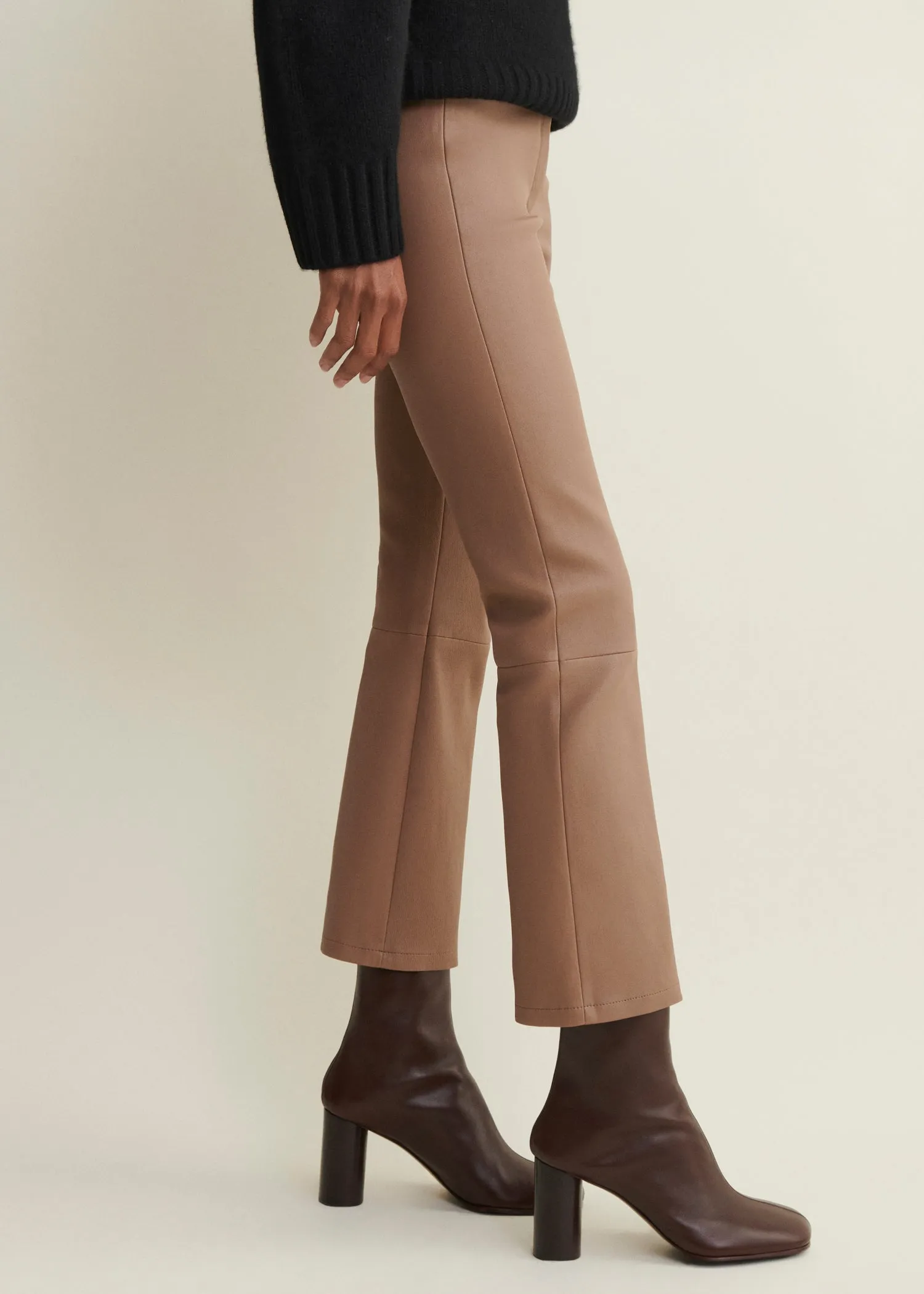 LIVELY | Leather Kick-Flare Legging sold by ARMA product image thumbnail 4