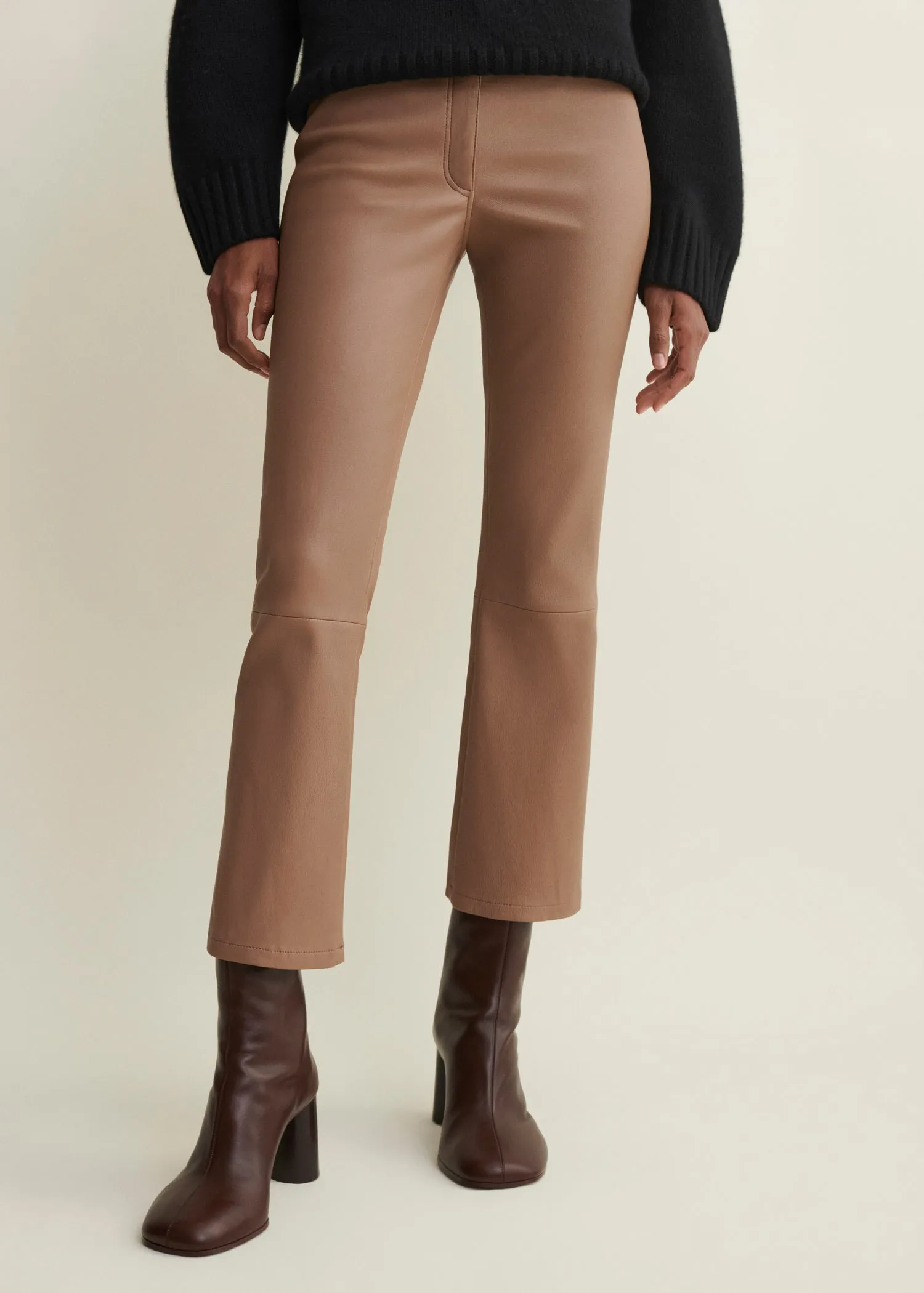 LIVELY | Leather Kick-Flare Legging sold by ARMA product image thumbnail 2