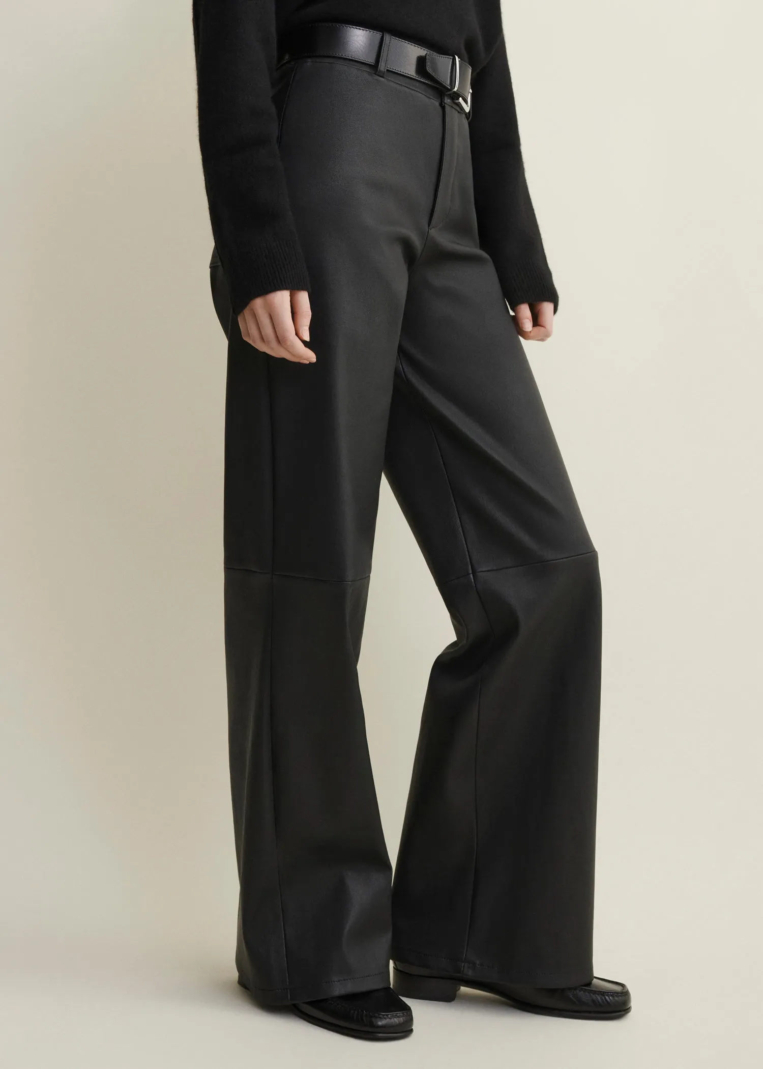 MARINA | Leather Trousers sold by ARMA product image thumbnail 3