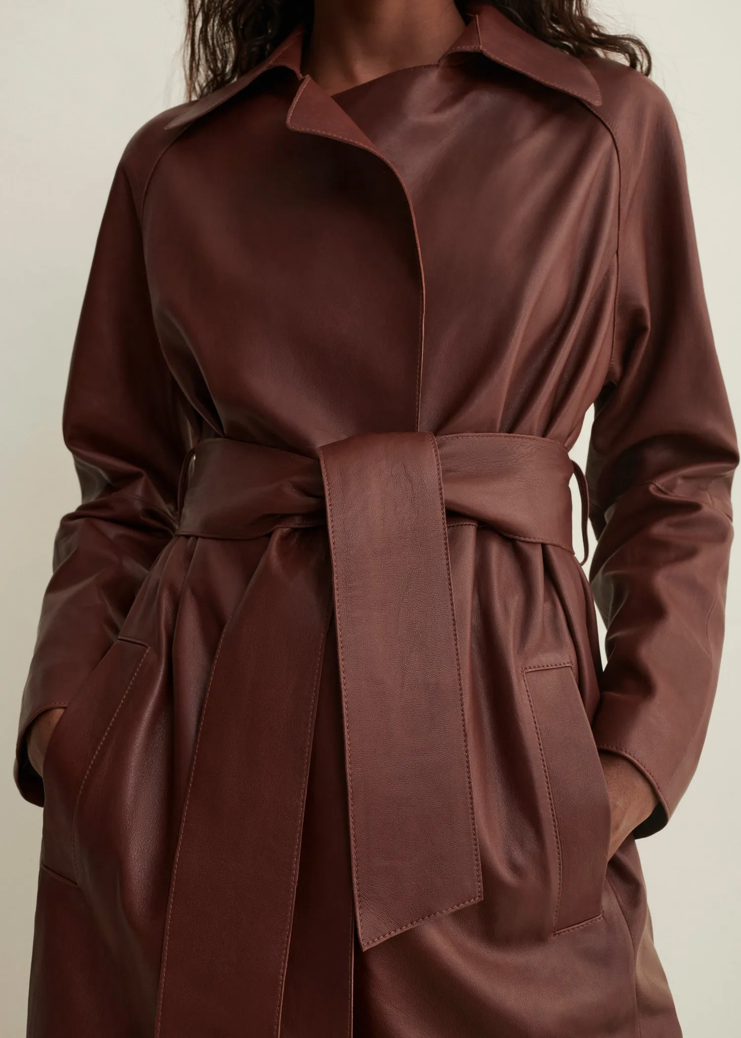 YAVA | Leather Coat sold by ARMA product image thumbnail 4