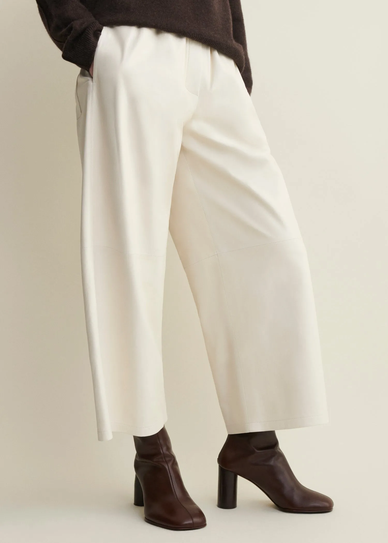 ELIZABETH | Leather Culotte sold by ARMA product image thumbnail 4