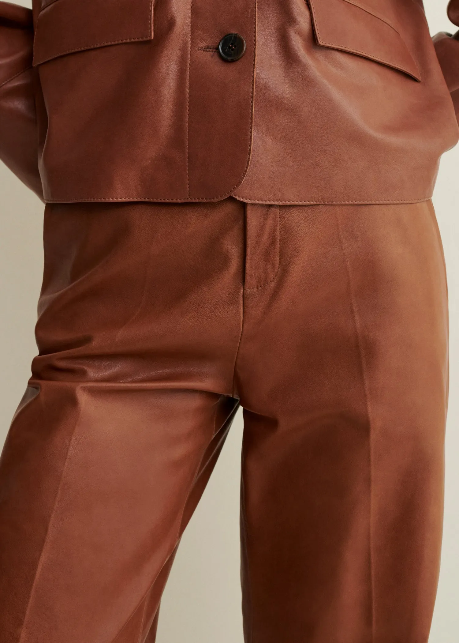 JUNE | Leather Trousers sold by ARMA product image thumbnail 3