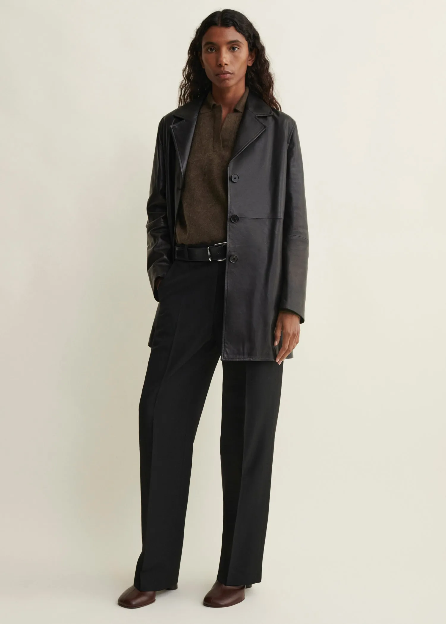 JONI | Leather Jacket sold by ARMA product image thumbnail 3