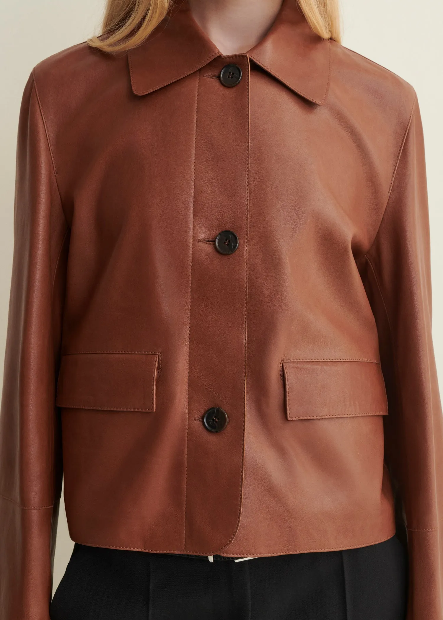 FEM | Vintage Leather Jacket sold by ARMA product image thumbnail 3