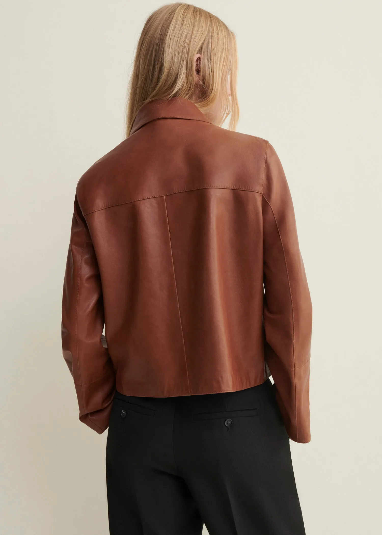FEM | Vintage Leather Jacket sold by ARMA product image thumbnail 4
