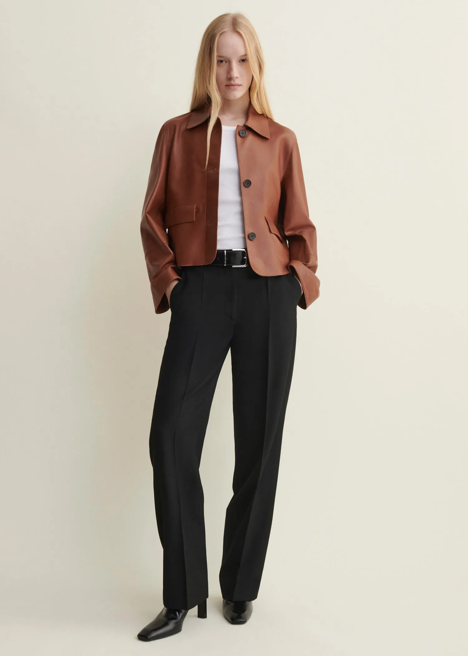 FEM | Vintage Leather Jacket sold by ARMA product image thumbnail 2