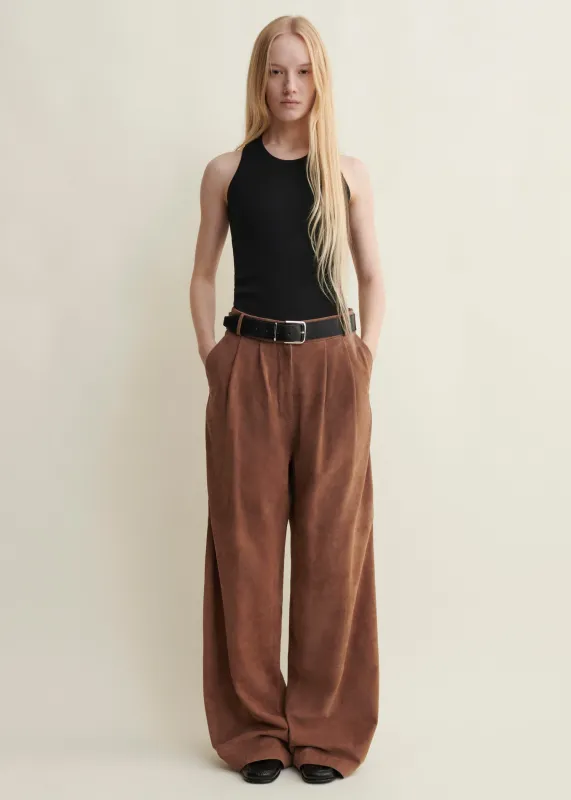 CHER | Suede Trousers sold by ARMA