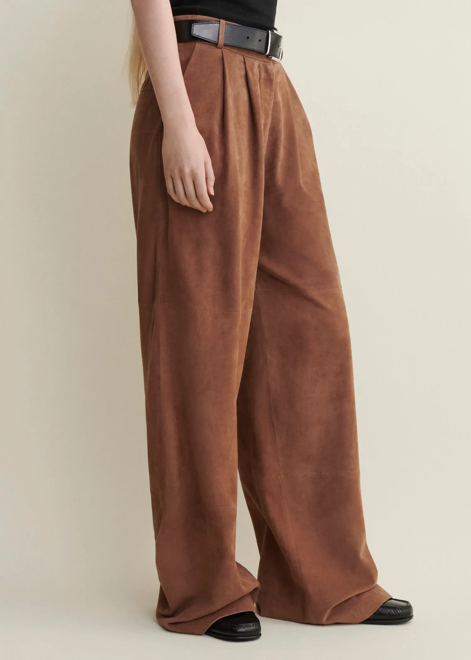 CHER | Suede Trousers sold by ARMA product image thumbnail 4