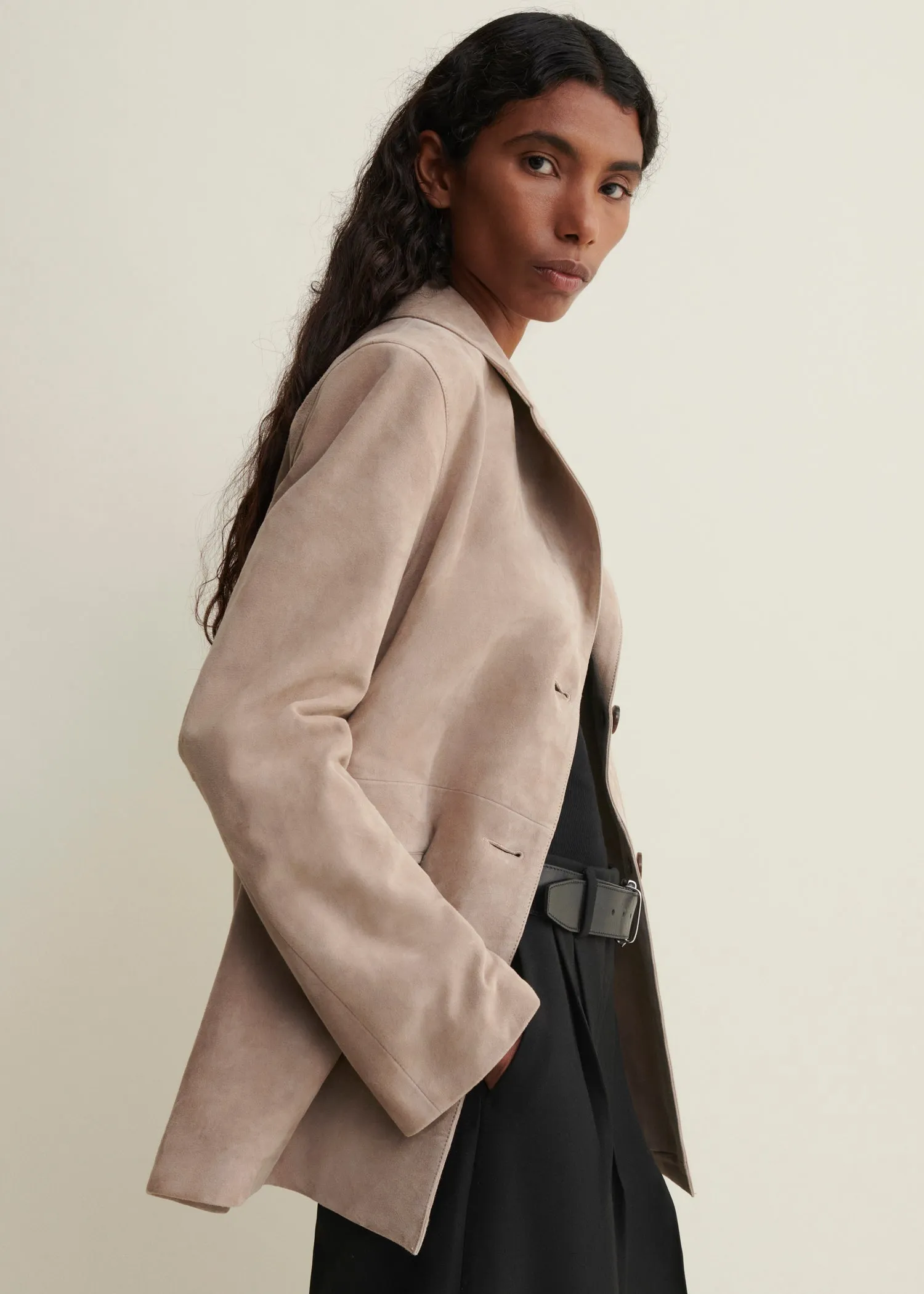 JOLIE | Suede Blazer sold by ARMA