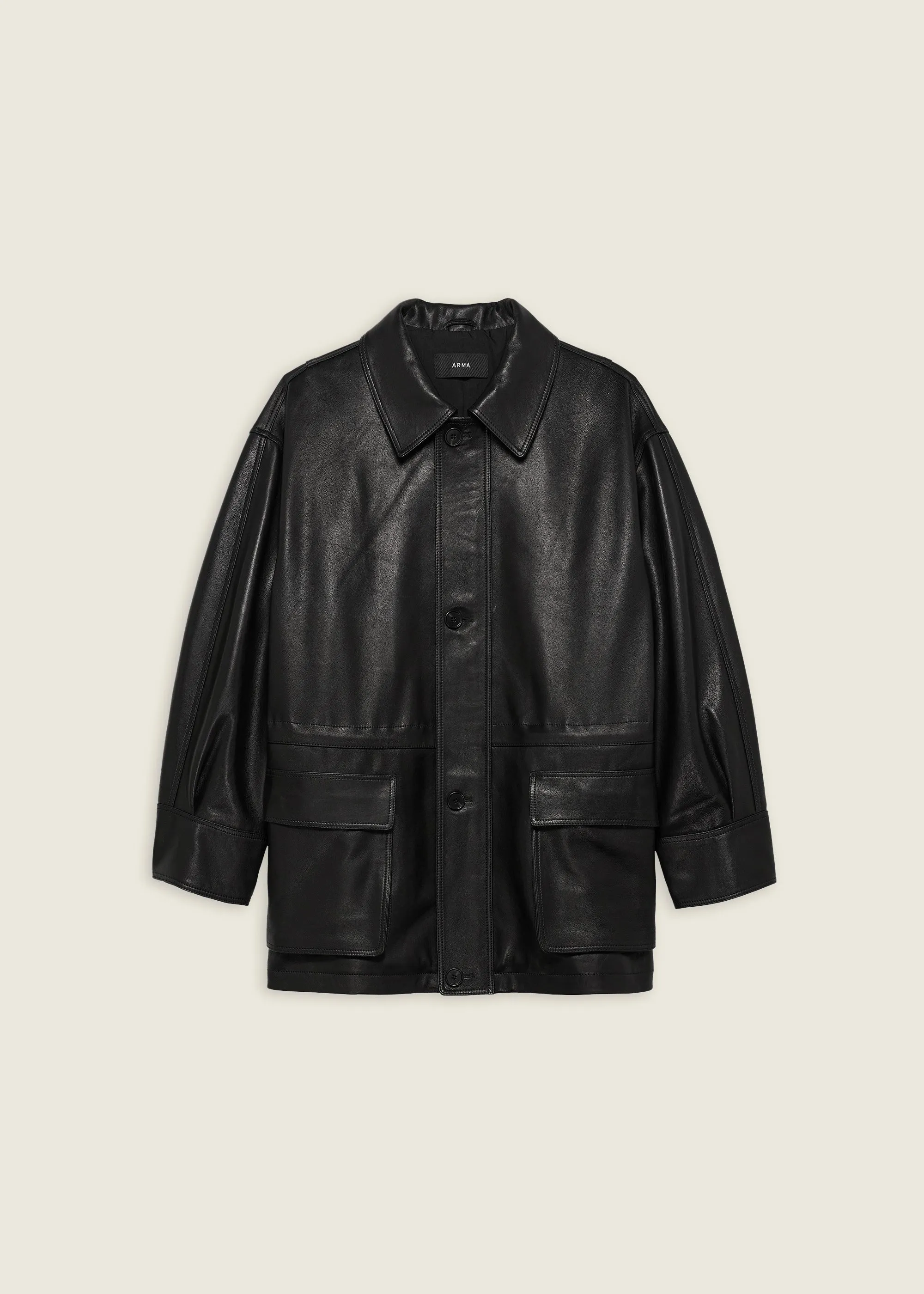 MAEVE | Leather Jacket sold by ARMA product image thumbnail 5