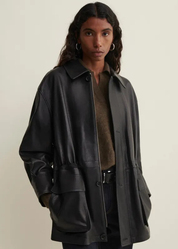 MAEVE | Leather Jacket sold by ARMA