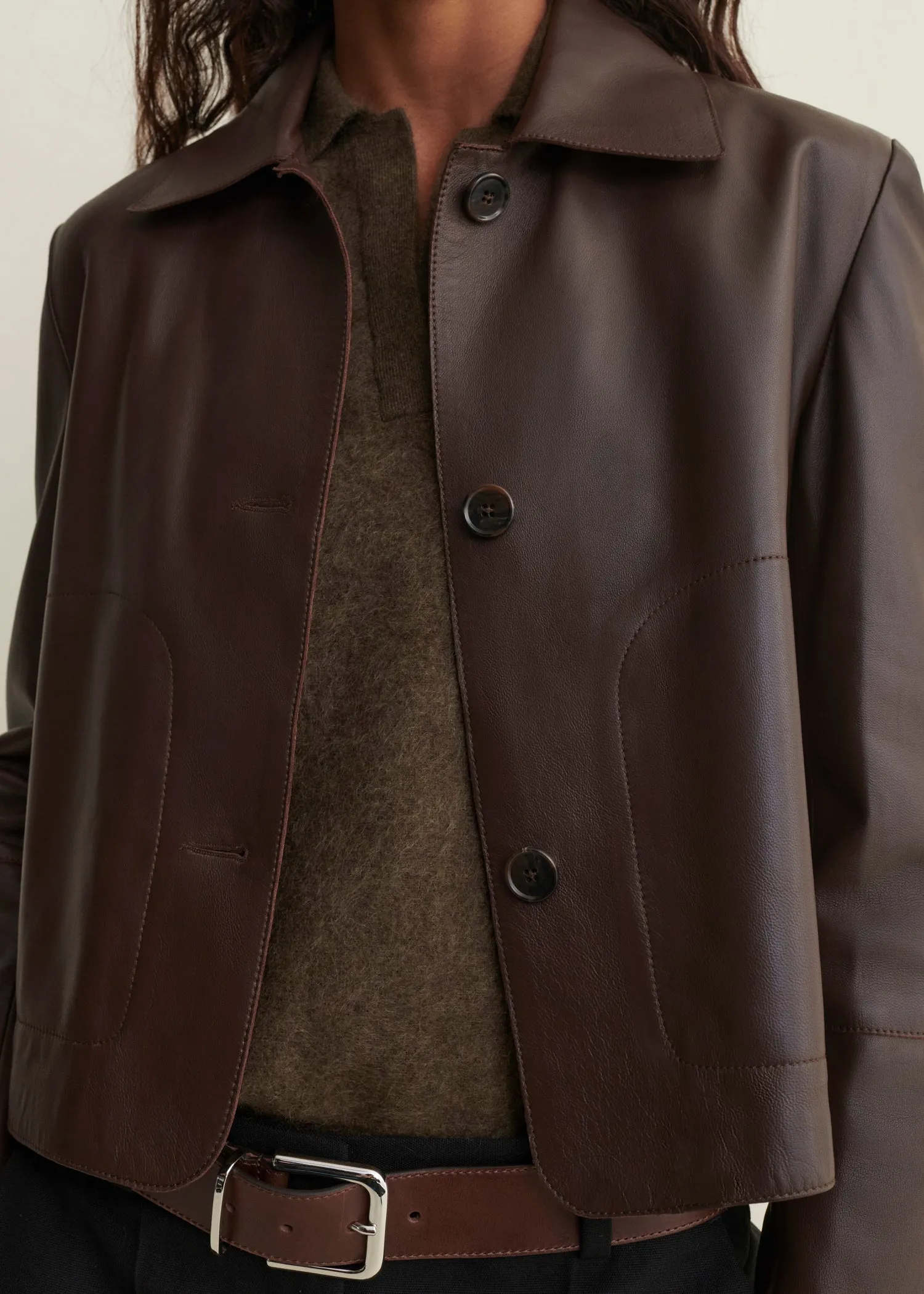 EMY | Leather Jacket sold by ARMA product image thumbnail 2