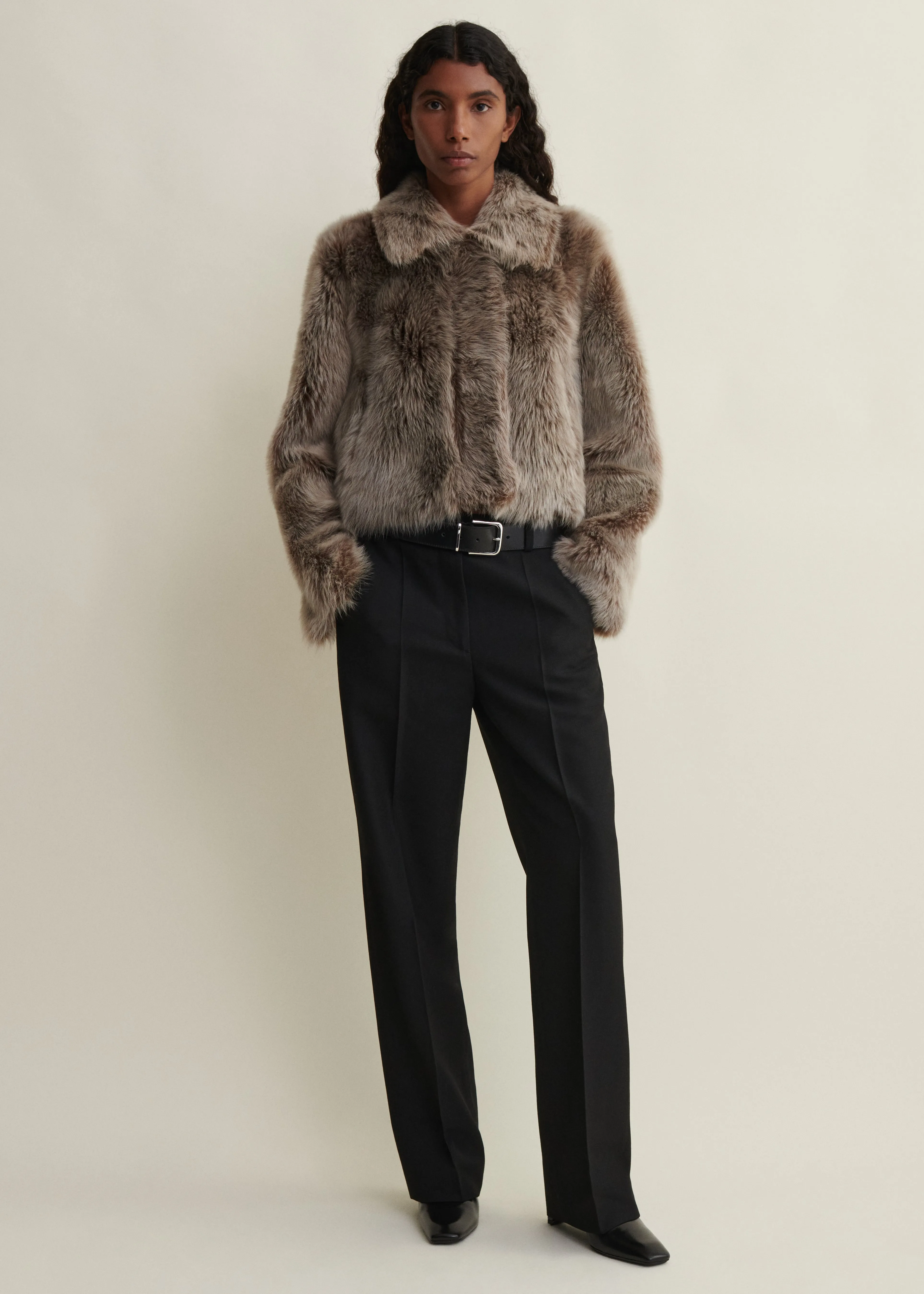 LUCIE | Shearling Jacket sold by ARMA product image thumbnail 2