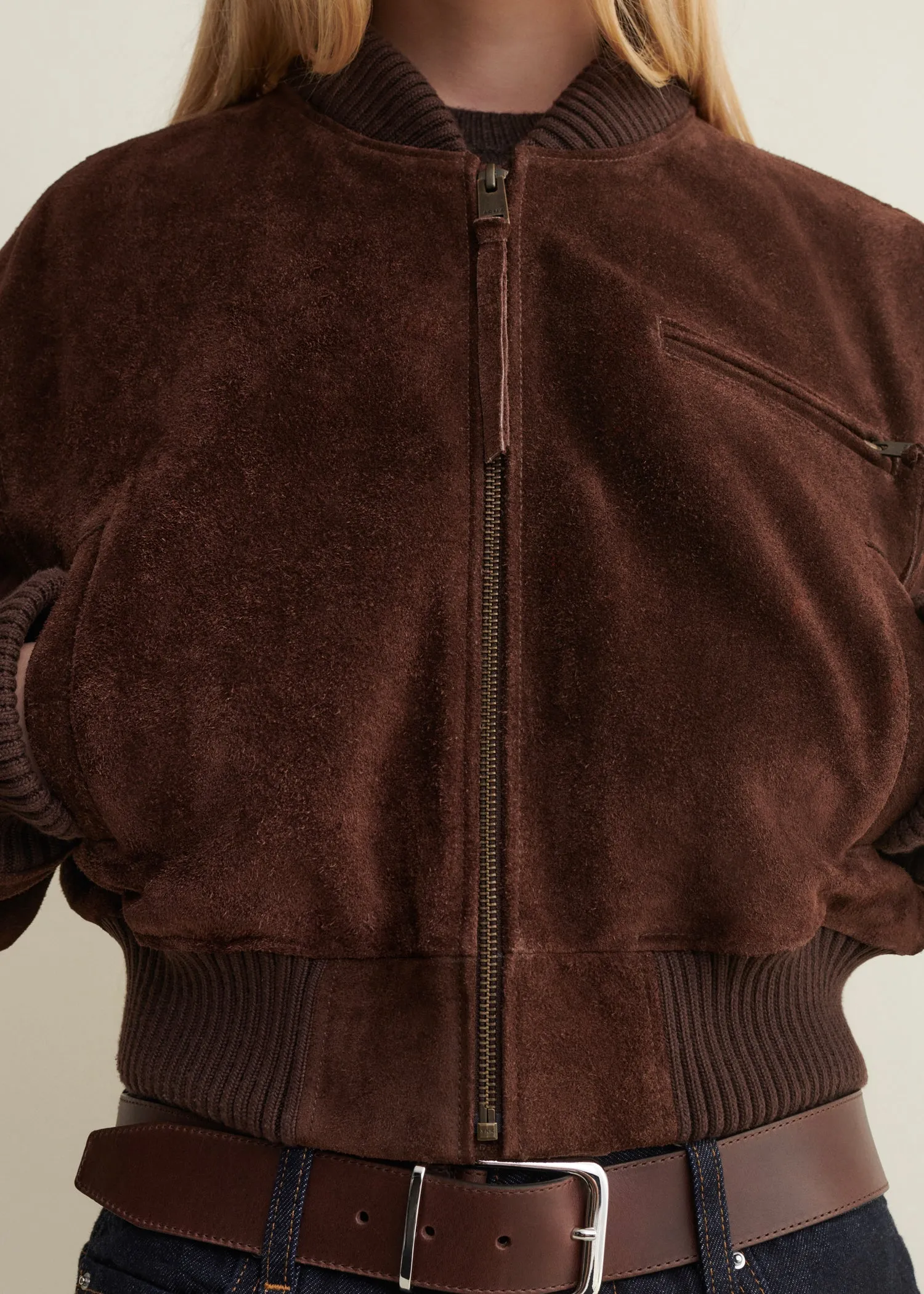 ELETTRA | Gritty Suede Jacket sold by ARMA product image thumbnail 3