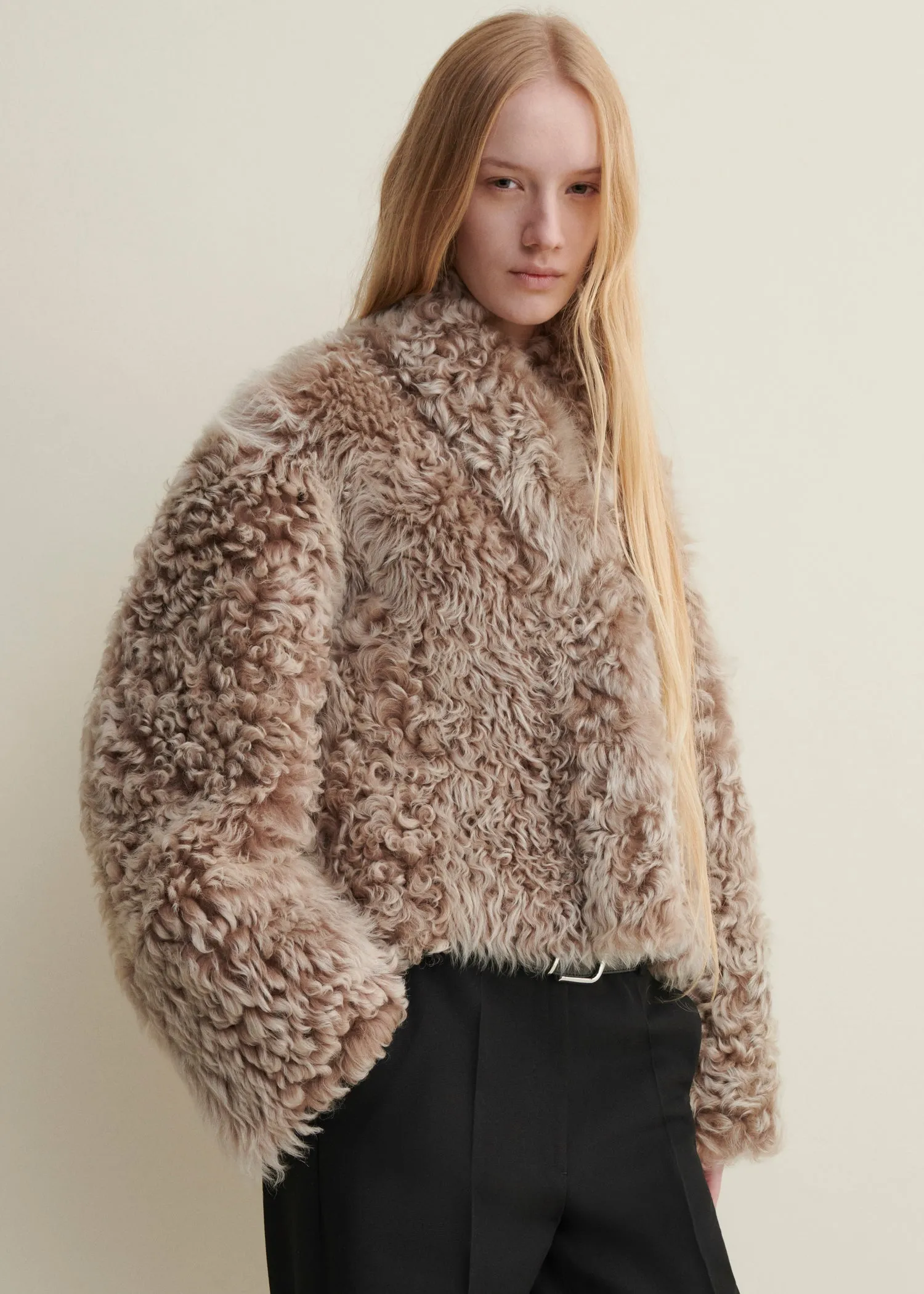 MOONEY | Shearling Jacket sold by ARMA