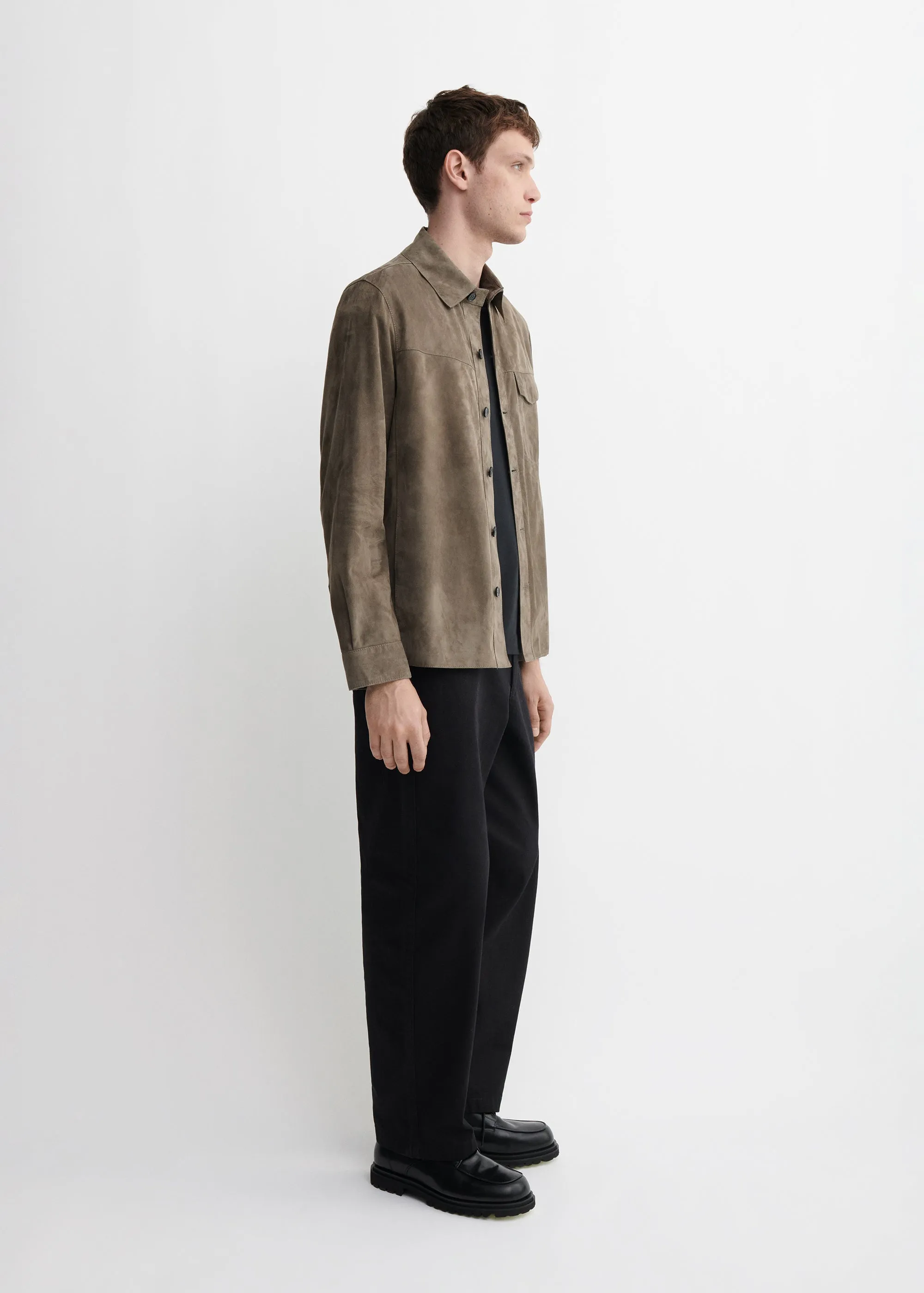 DILLEN | Suede Shirt sold by ARMA product image thumbnail 4