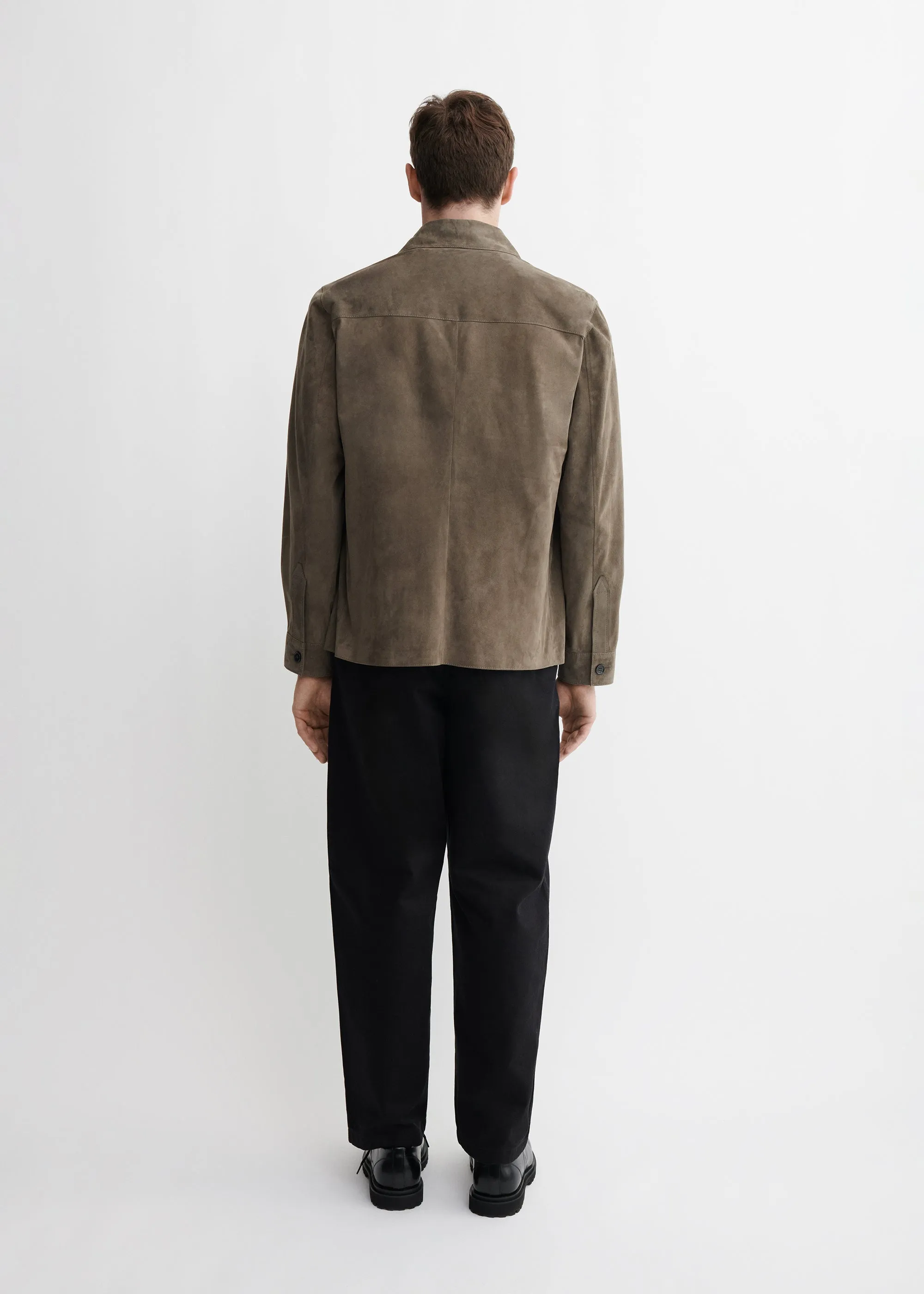 DILLEN | Suede Shirt sold by ARMA product image thumbnail 5