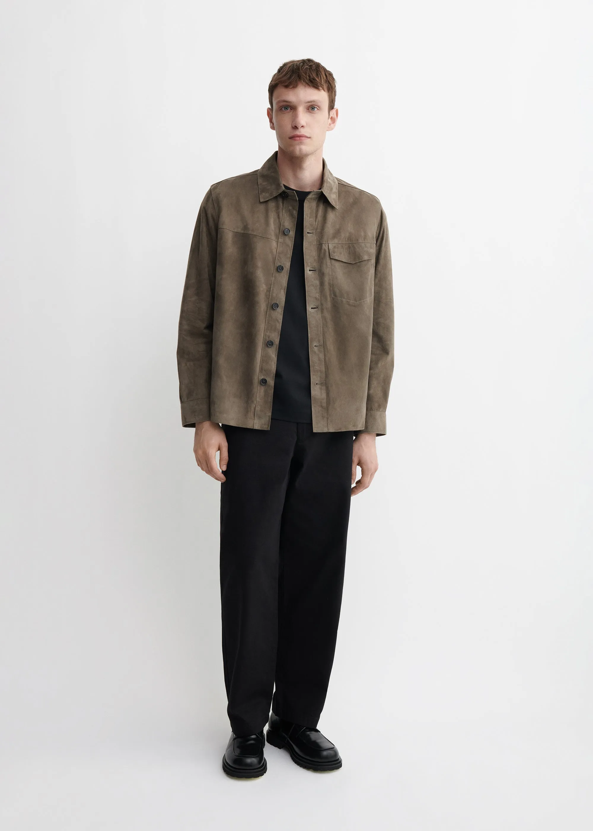 DILLEN | Suede Shirt sold by ARMA product image thumbnail 2