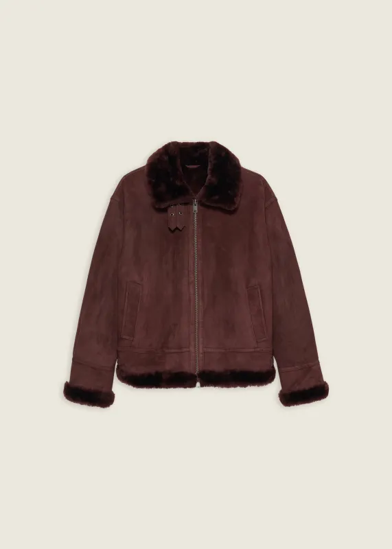 SANO | Shearling Suede Jacket made by ARMA