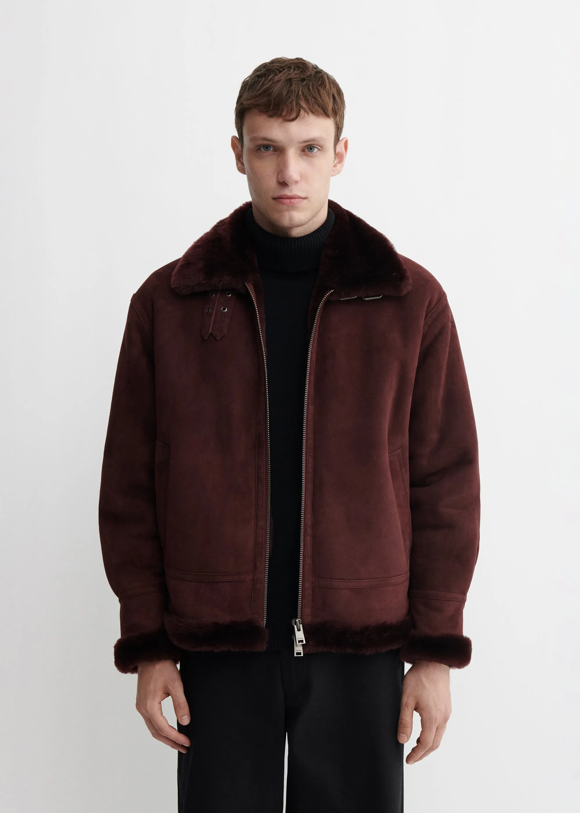 SANO | Shearling Suede Jacket sold by ARMA product image thumbnail 3