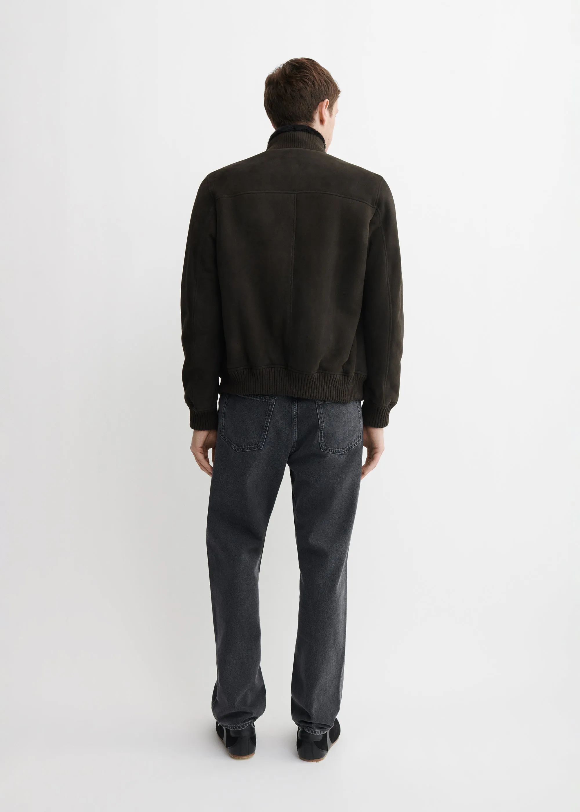 AREK | Shearling Suede Jacket sold by ARMA product image thumbnail 5