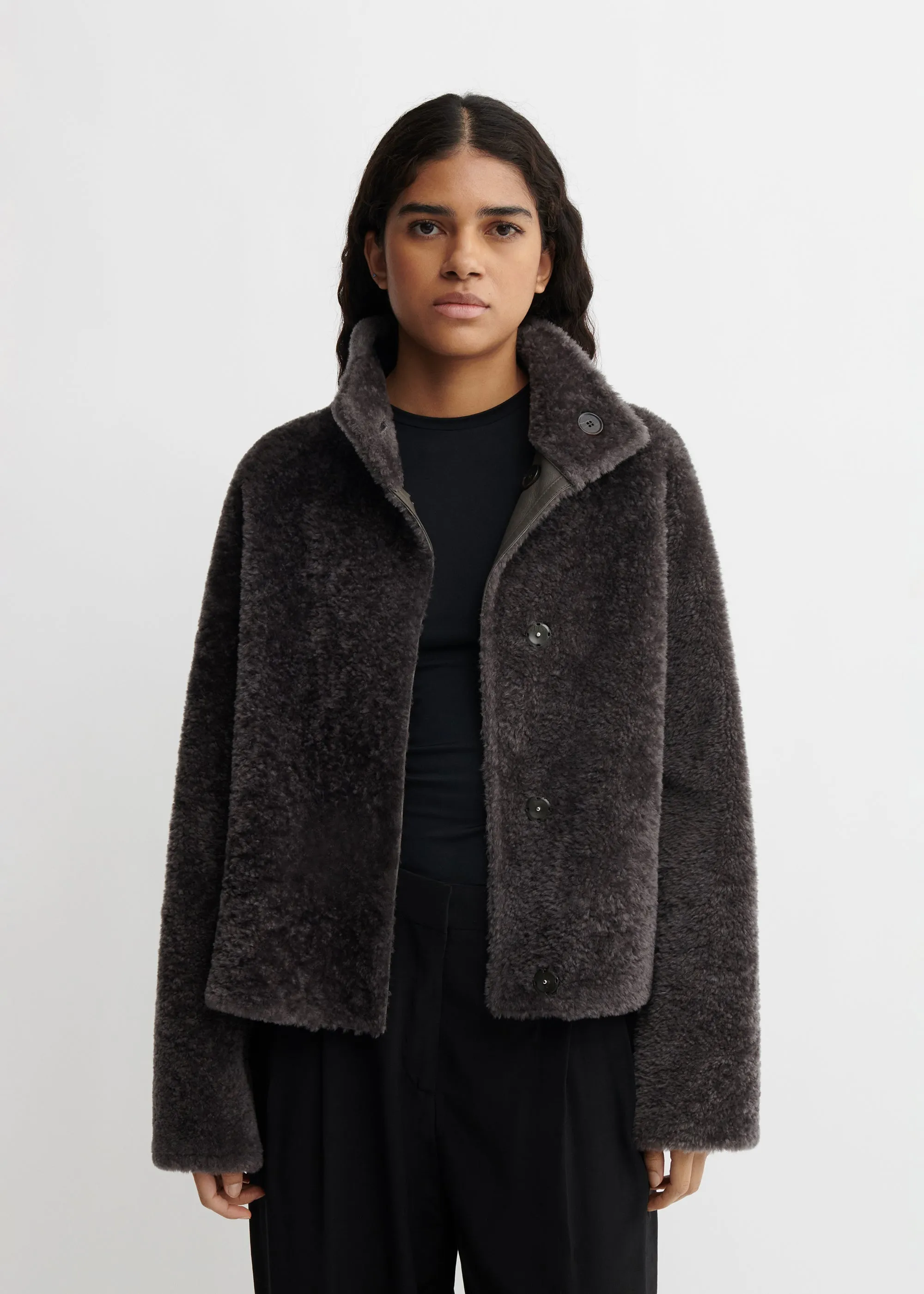 ARIANA | Shearling Jacket sold by ARMA product image thumbnail 4