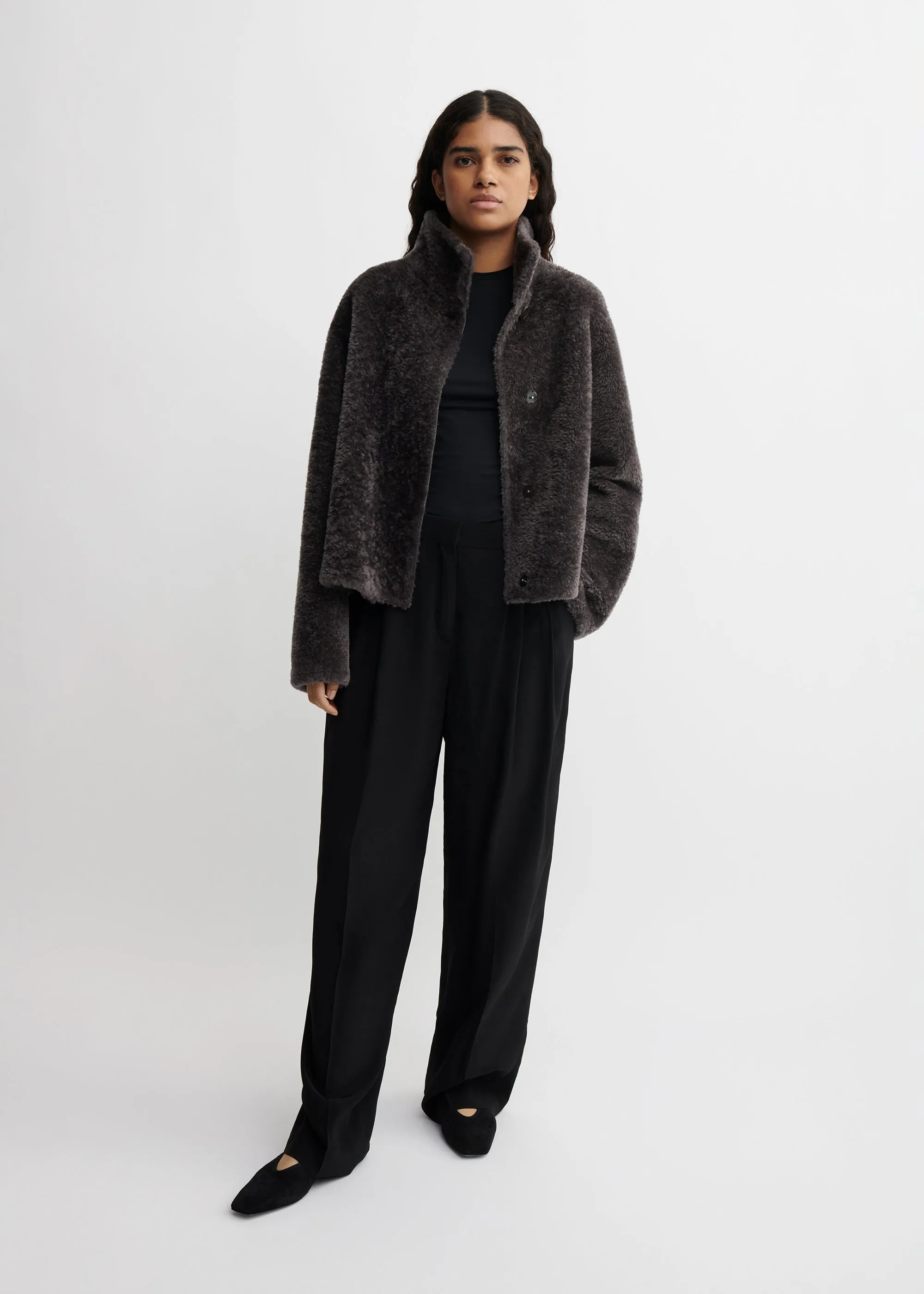 ARIANA | Shearling Jacket sold by ARMA product image thumbnail 3