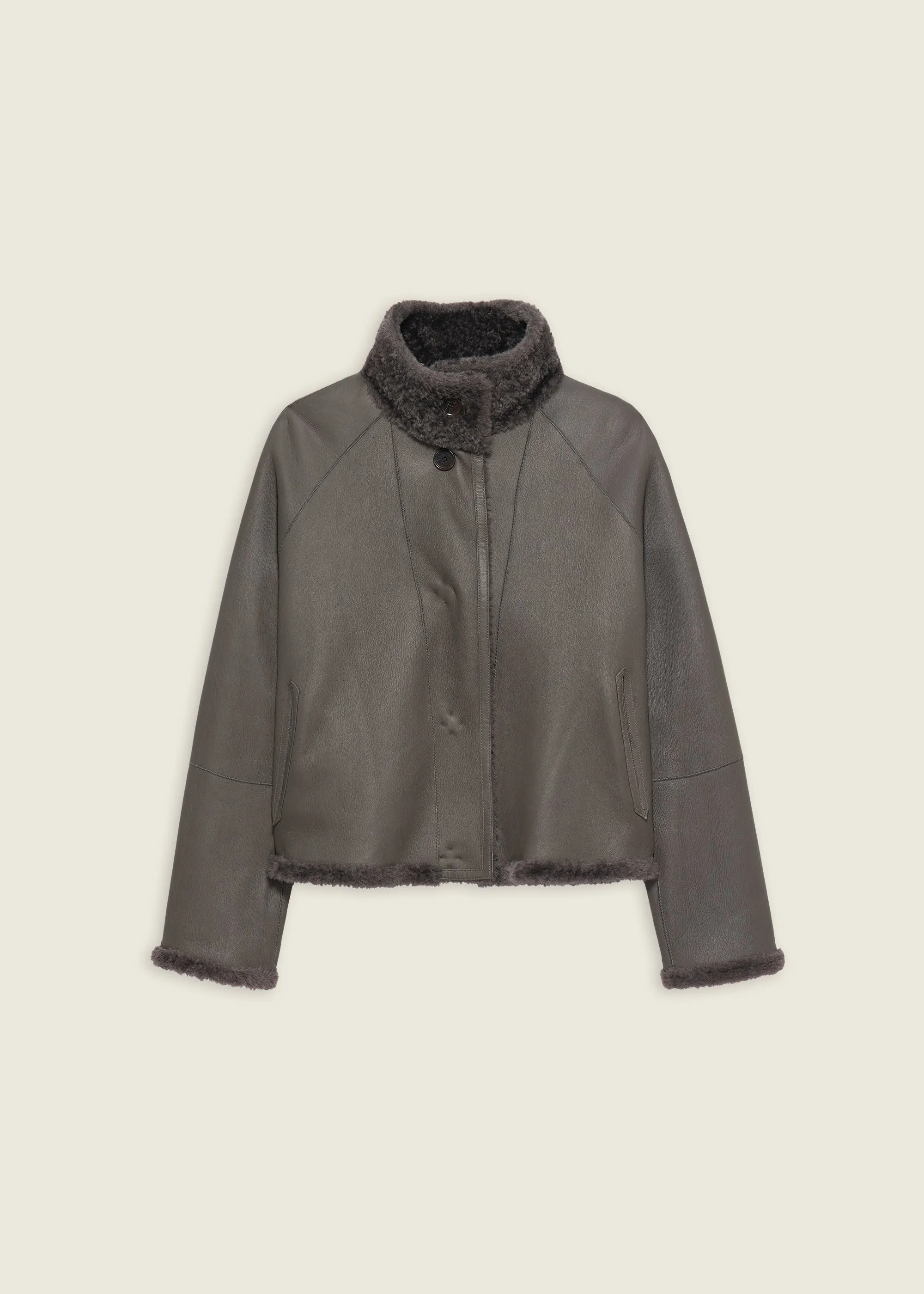 ARIANA | Shearling Jacket sold by ARMA product image thumbnail 2