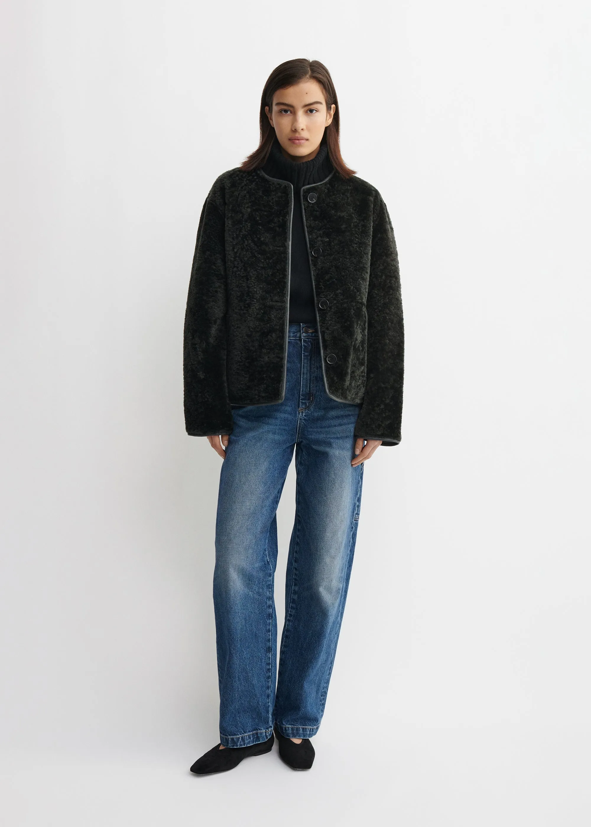 LUCINE | Reversible Shearling Jacket sold by ARMA product image thumbnail 3