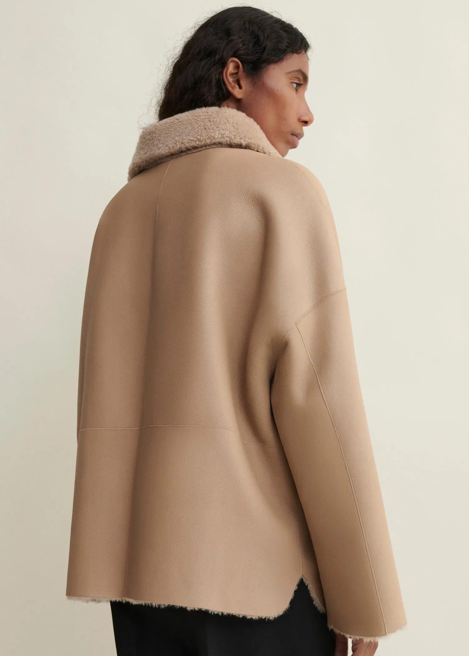 ISABELLA | Reversible Shearling Jacket sold by ARMA product image thumbnail 5