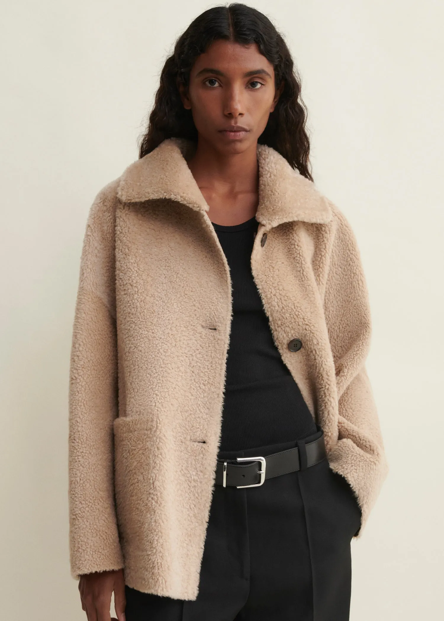 ISABELLA | Reversible Shearling Jacket sold by ARMA