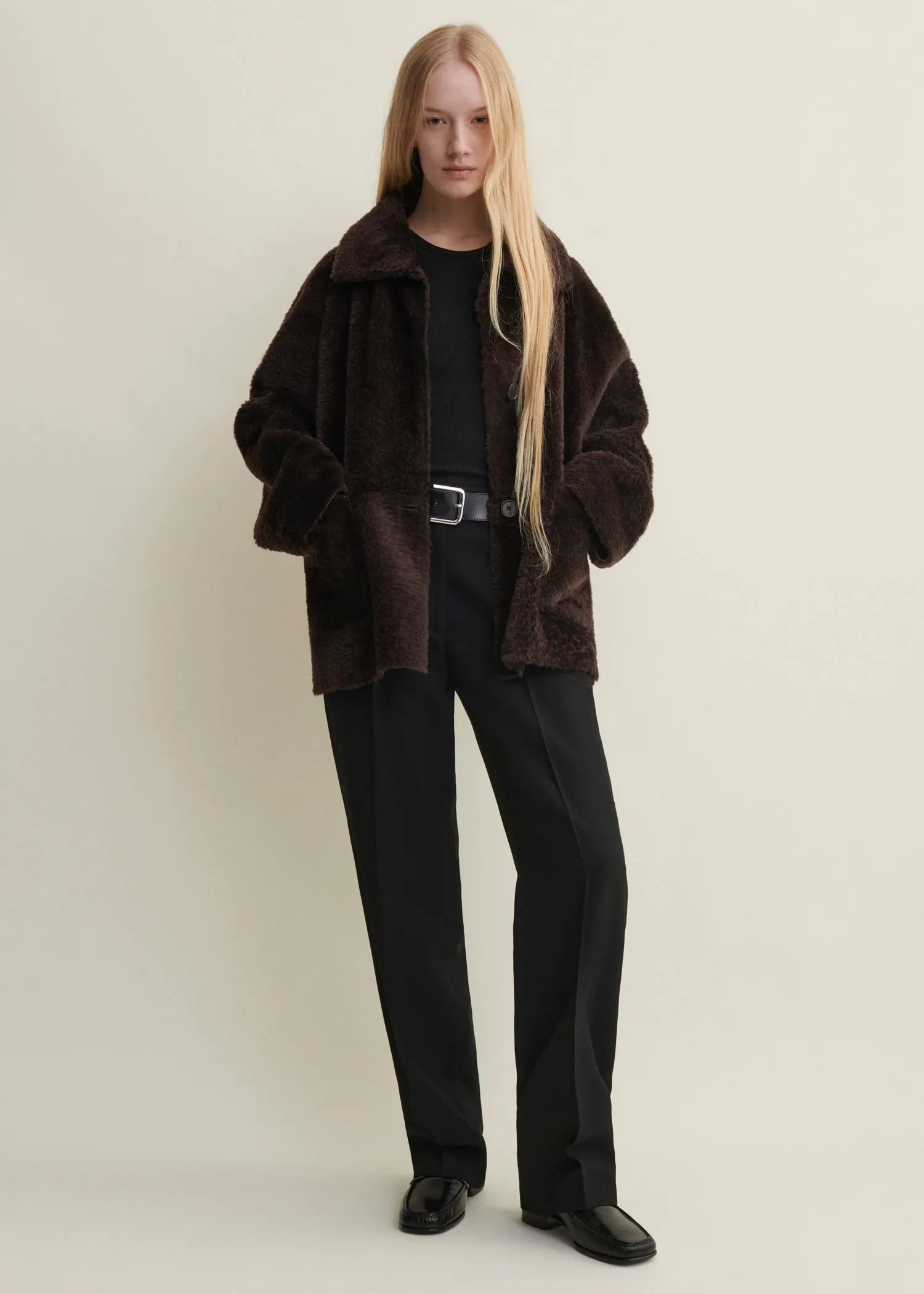 ISABELLA | Reversible Shearling Jacket sold by ARMA product image thumbnail 5