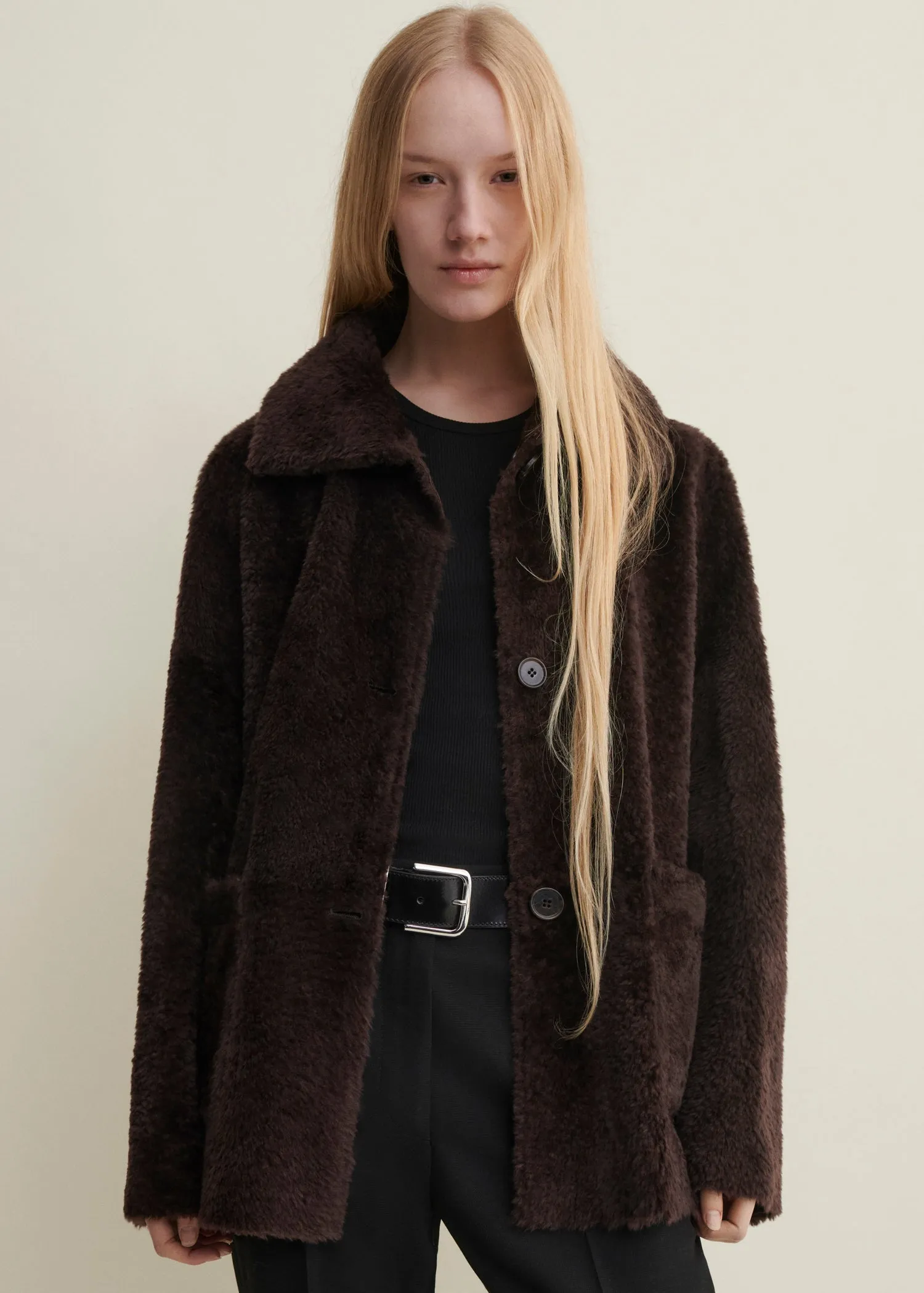 ISABELLA | Reversible Shearling Jacket sold by ARMA