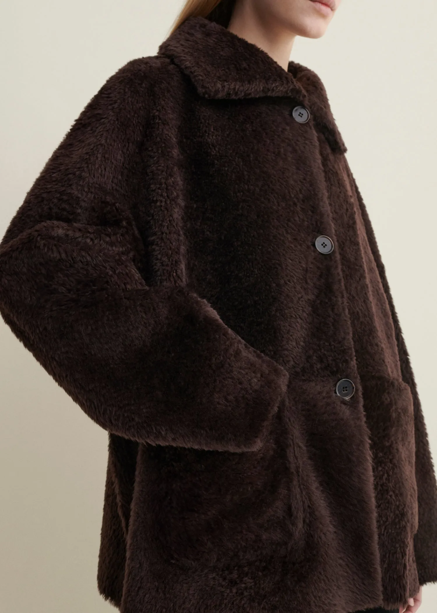 ISABELLA | Reversible Shearling Jacket sold by ARMA product image thumbnail 2