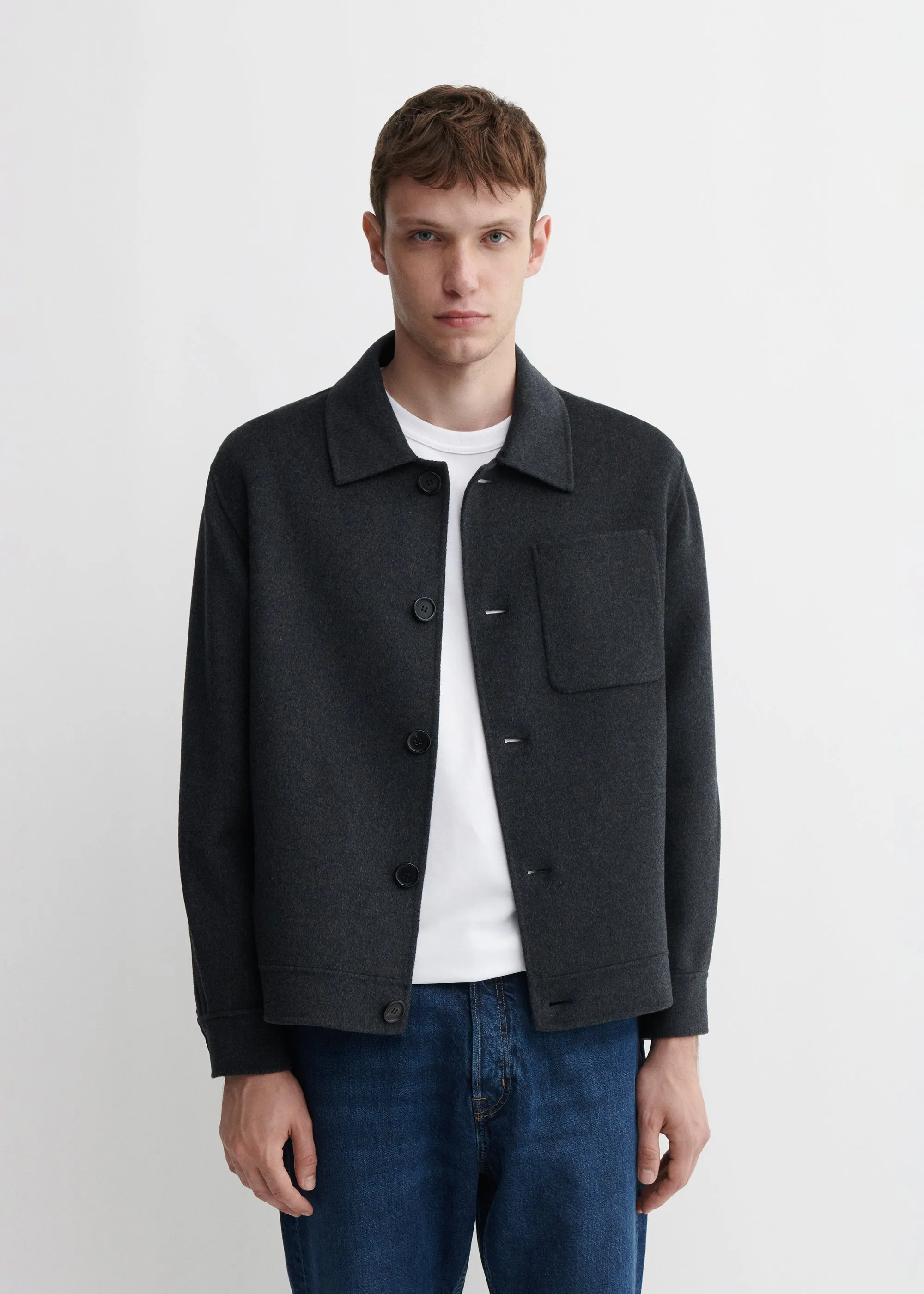 JUR | Straight Wool Jacket sold by ARMA product image thumbnail 3