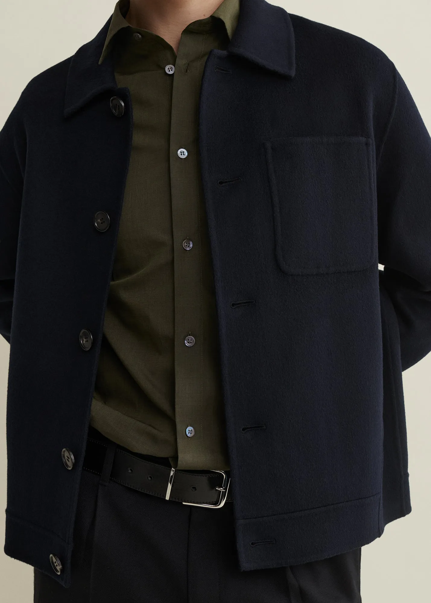 JUR | Straight Wool Jacket sold by ARMA product image thumbnail 2