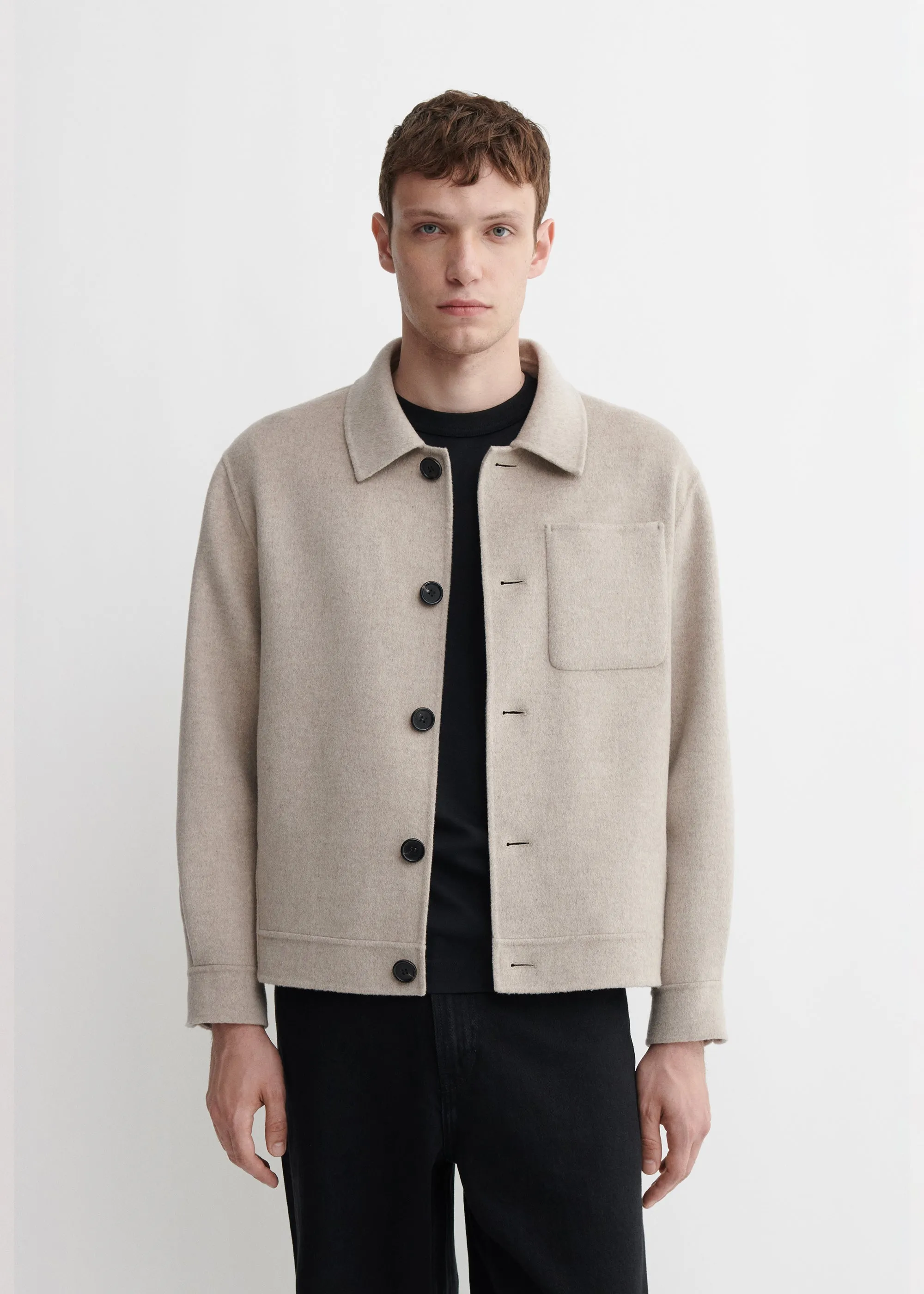 JUR | Straight Wool Jacket sold by ARMA product image thumbnail 3