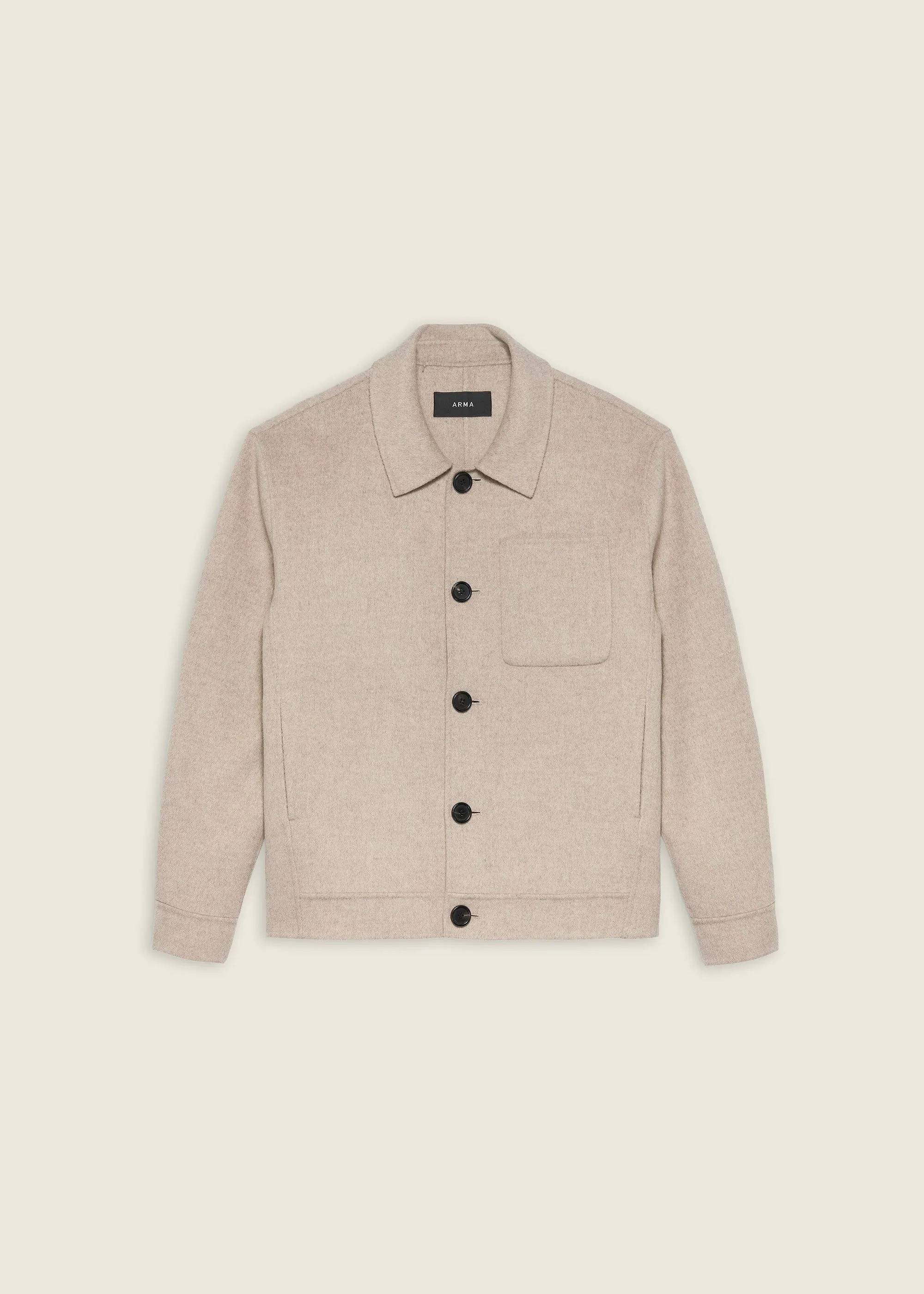 JUR | Straight Wool Jacket sold by ARMA
