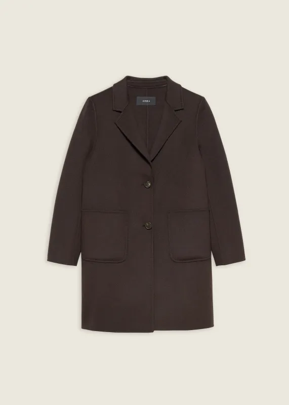 LUCERAM | Single-breasted Wool Coat made by ARMA