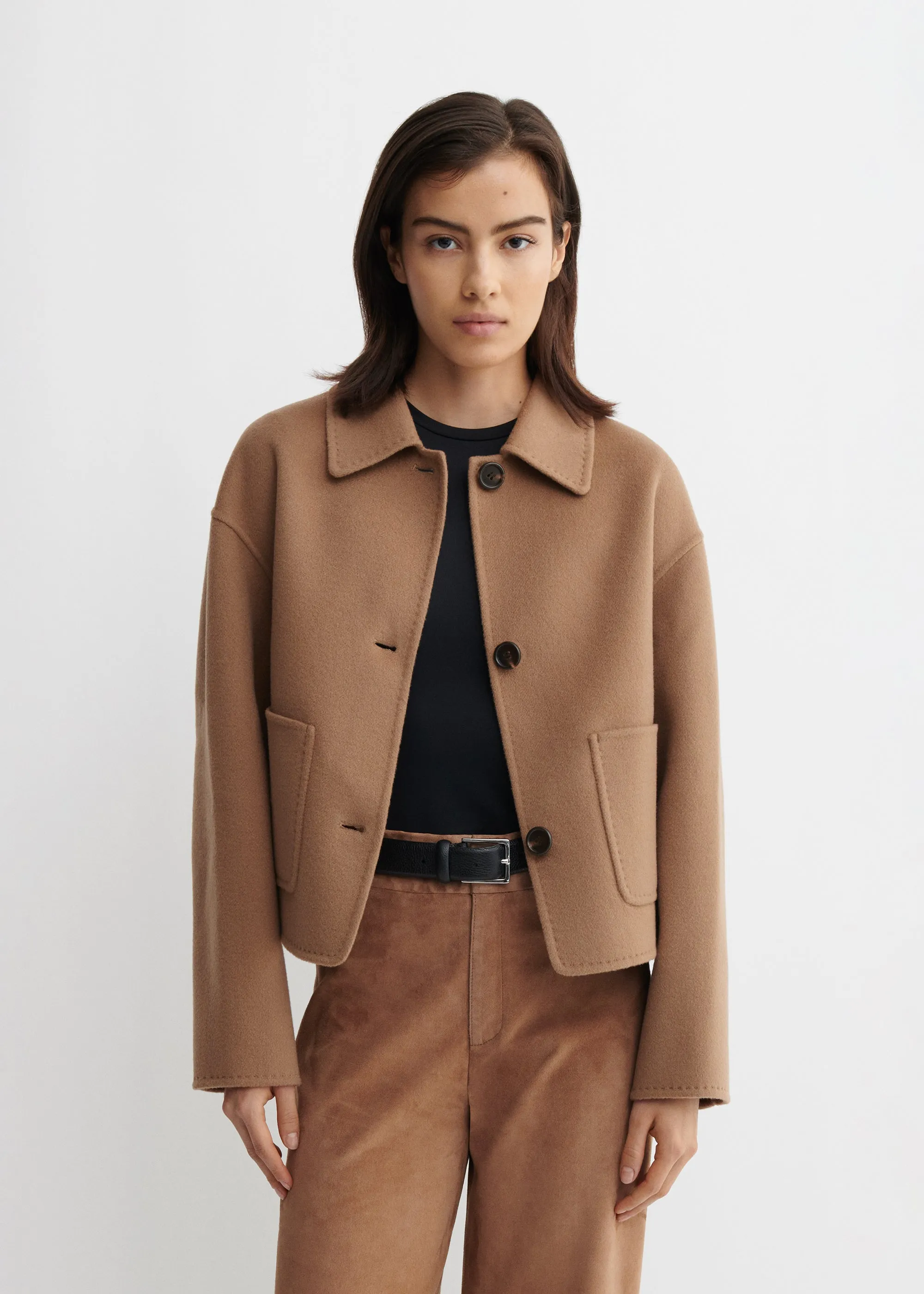 KERRY | Wool Cropped Jacket sold by ARMA product image thumbnail 3