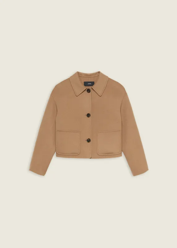 KERRY | Wool Cropped Jacket made by ARMA