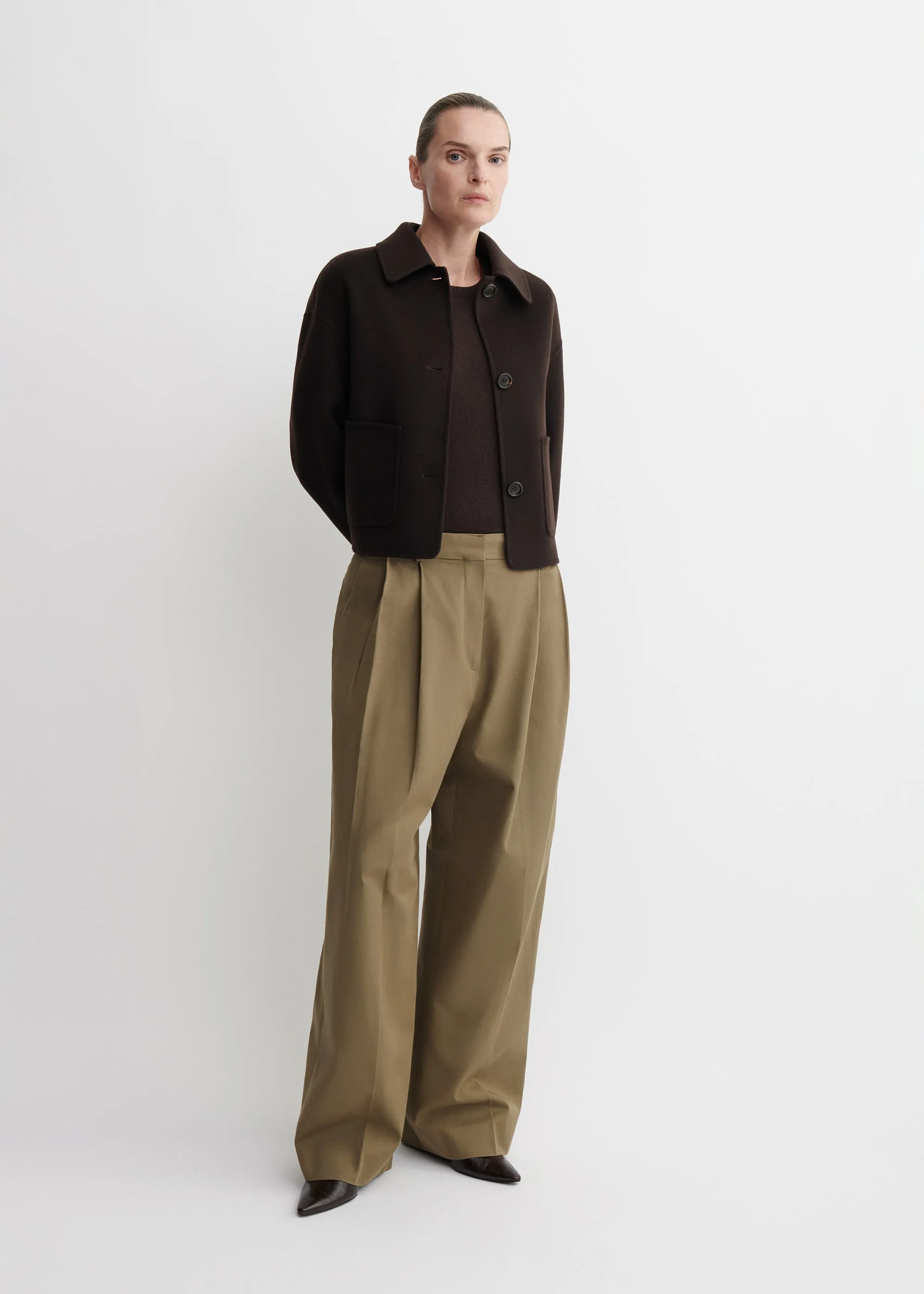 KERRY | Wool Cropped Jacket sold by ARMA product image thumbnail 4